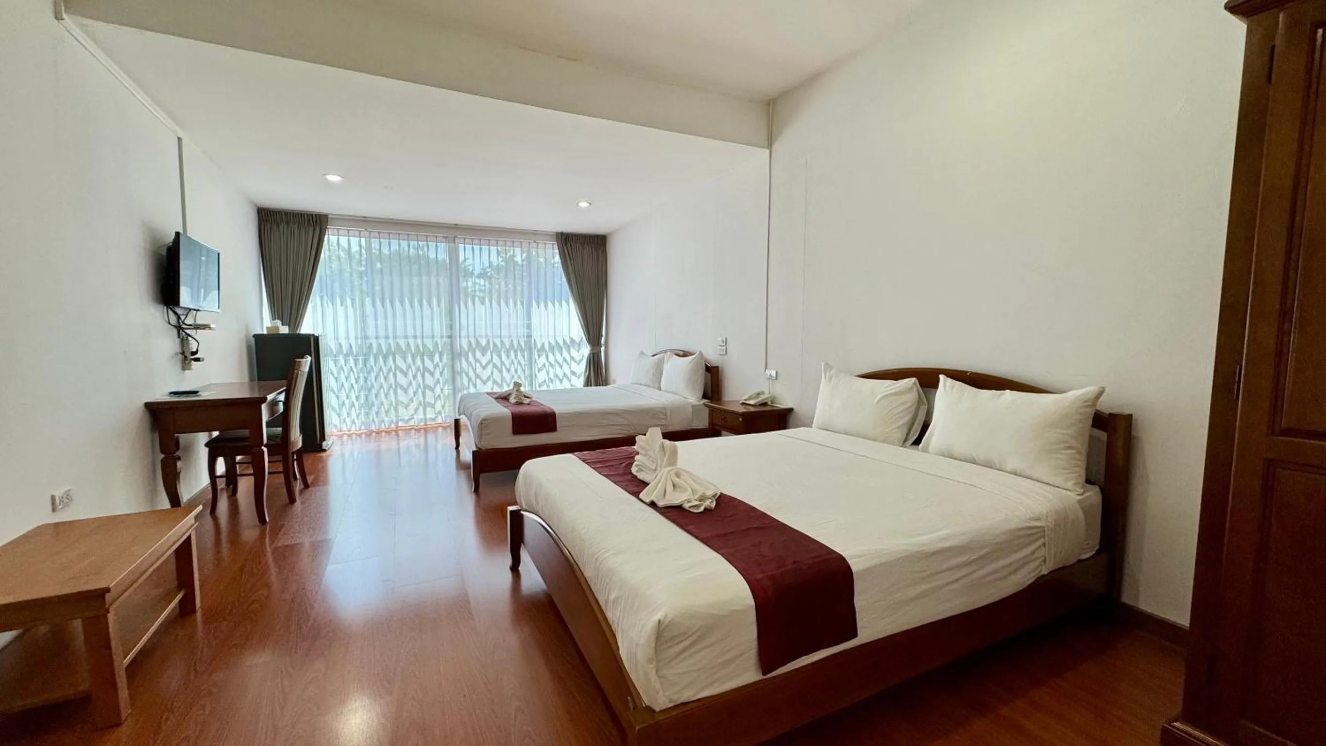 Bedroom, Bed in Baan Suan Khun Ta and Golf Resort