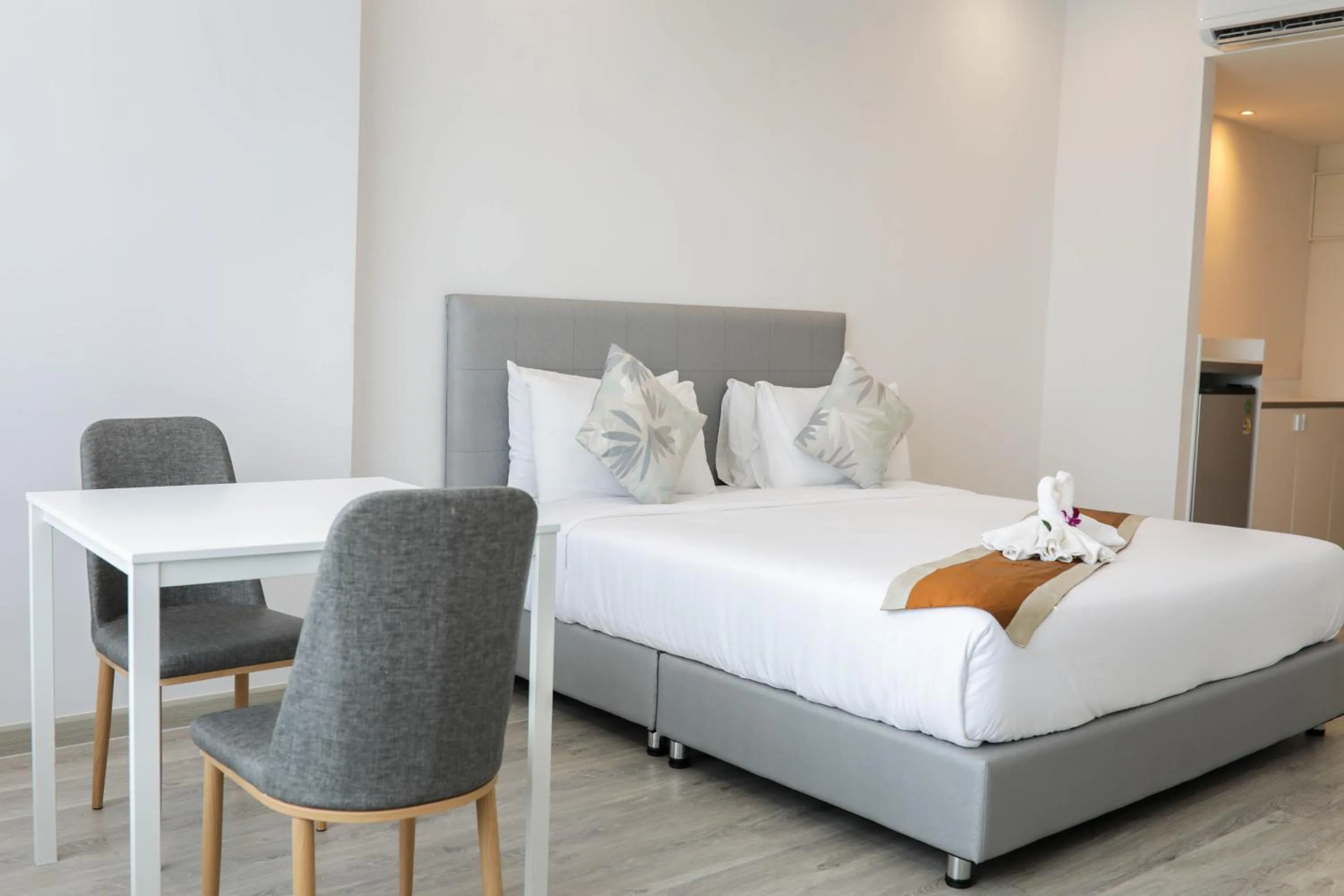 Bed in Baan Suan Khun Ta and Golf Resort