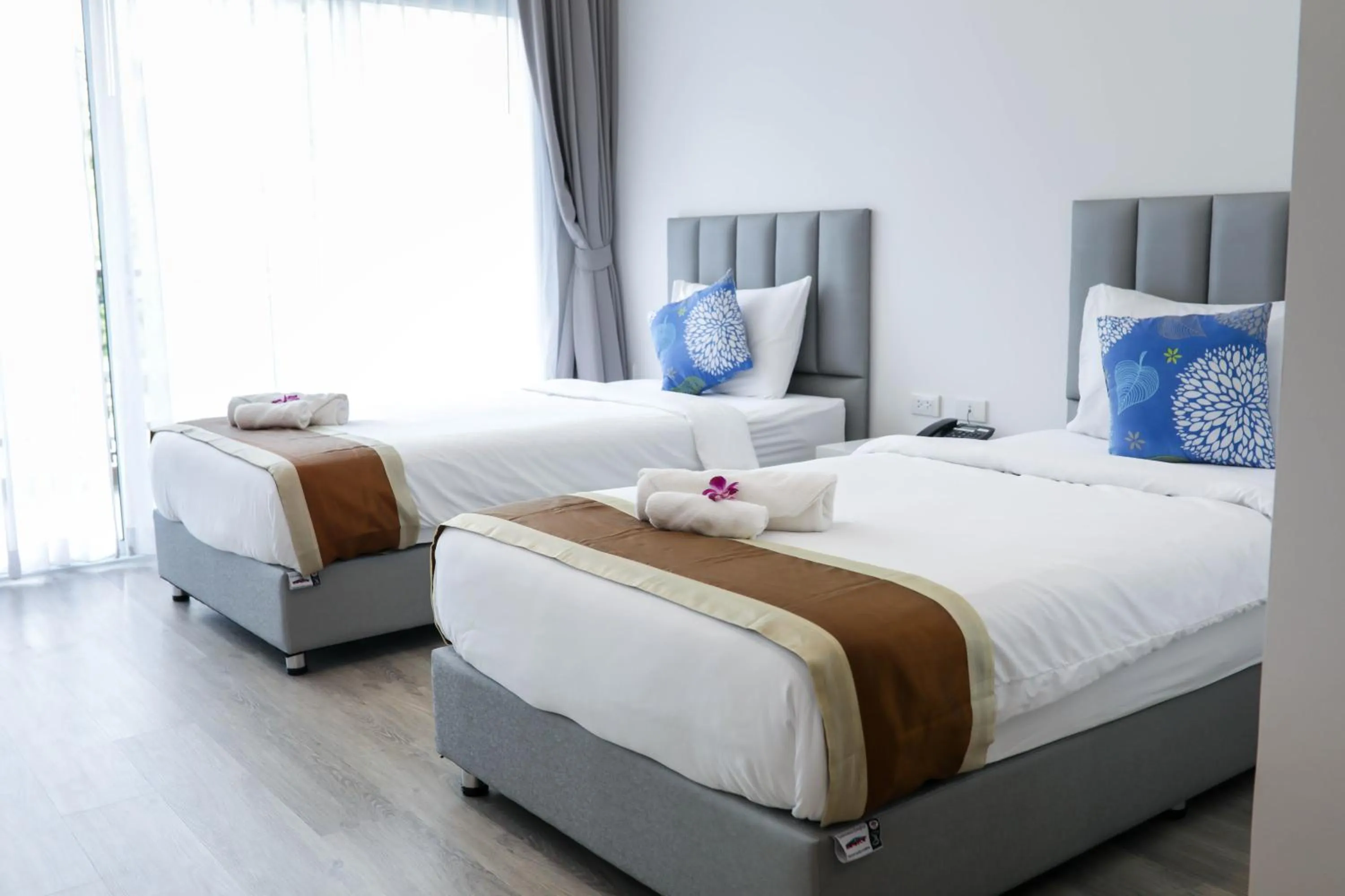 Bed in Baan Suan Khun Ta and Golf Resort