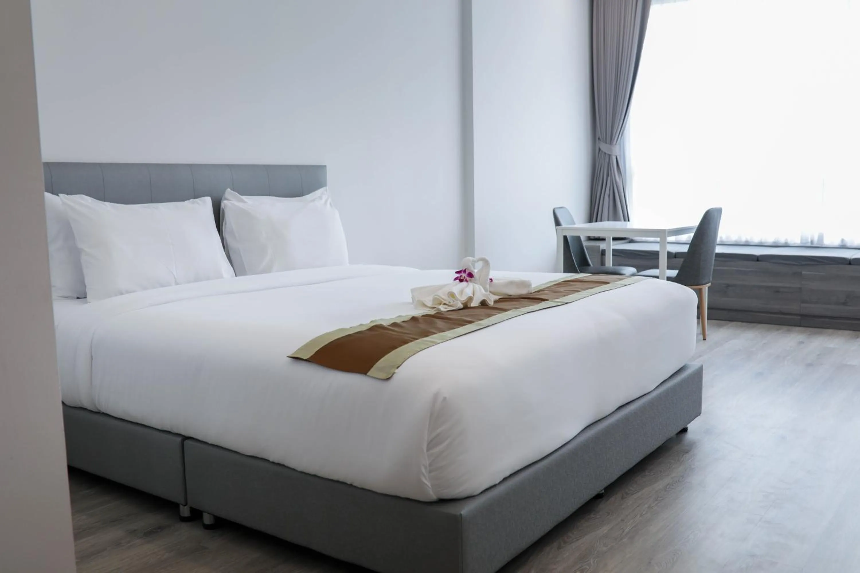 Bed in Baan Suan Khun Ta and Golf Resort