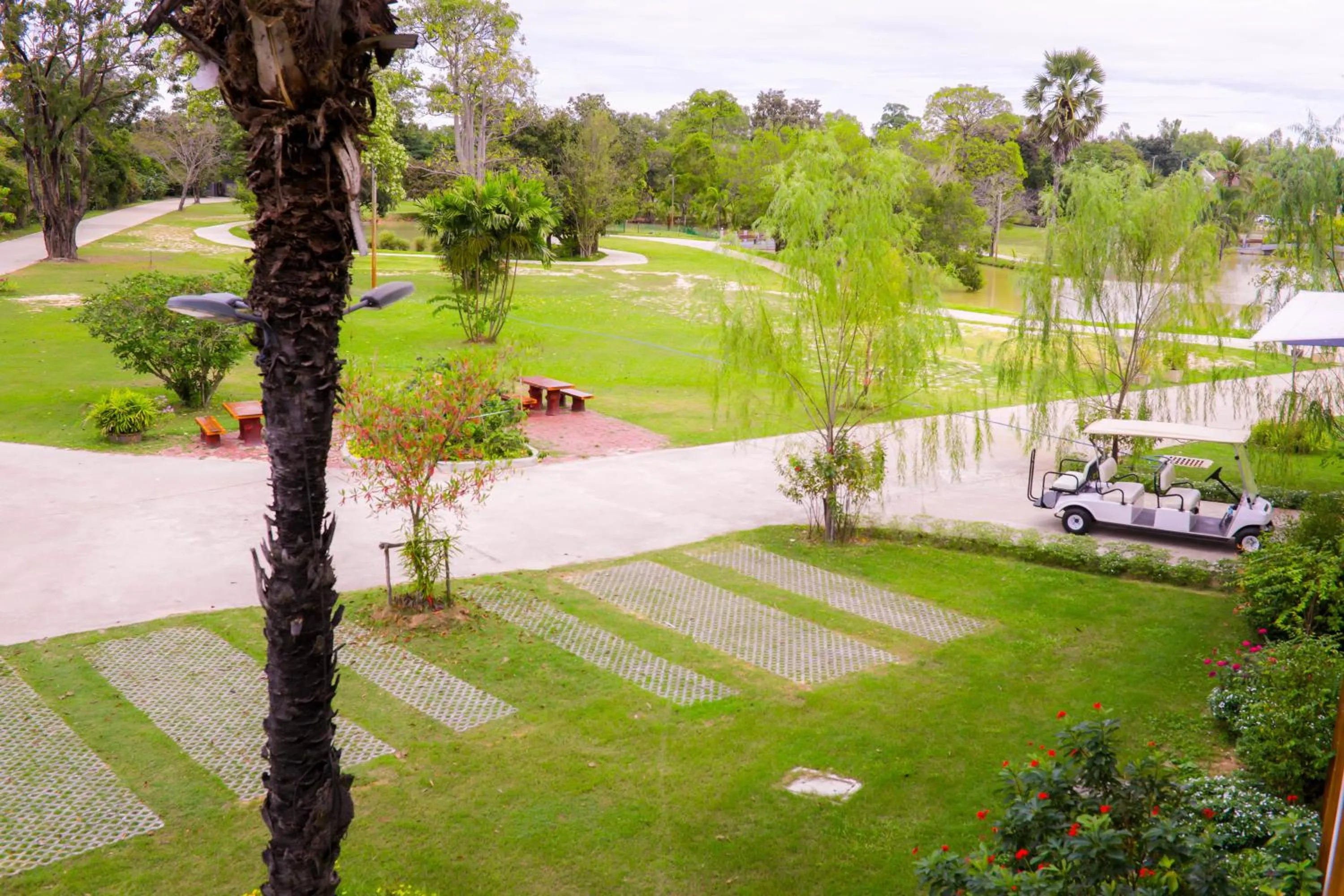 Natural landscape in Baan Suan Khun Ta and Golf Resort