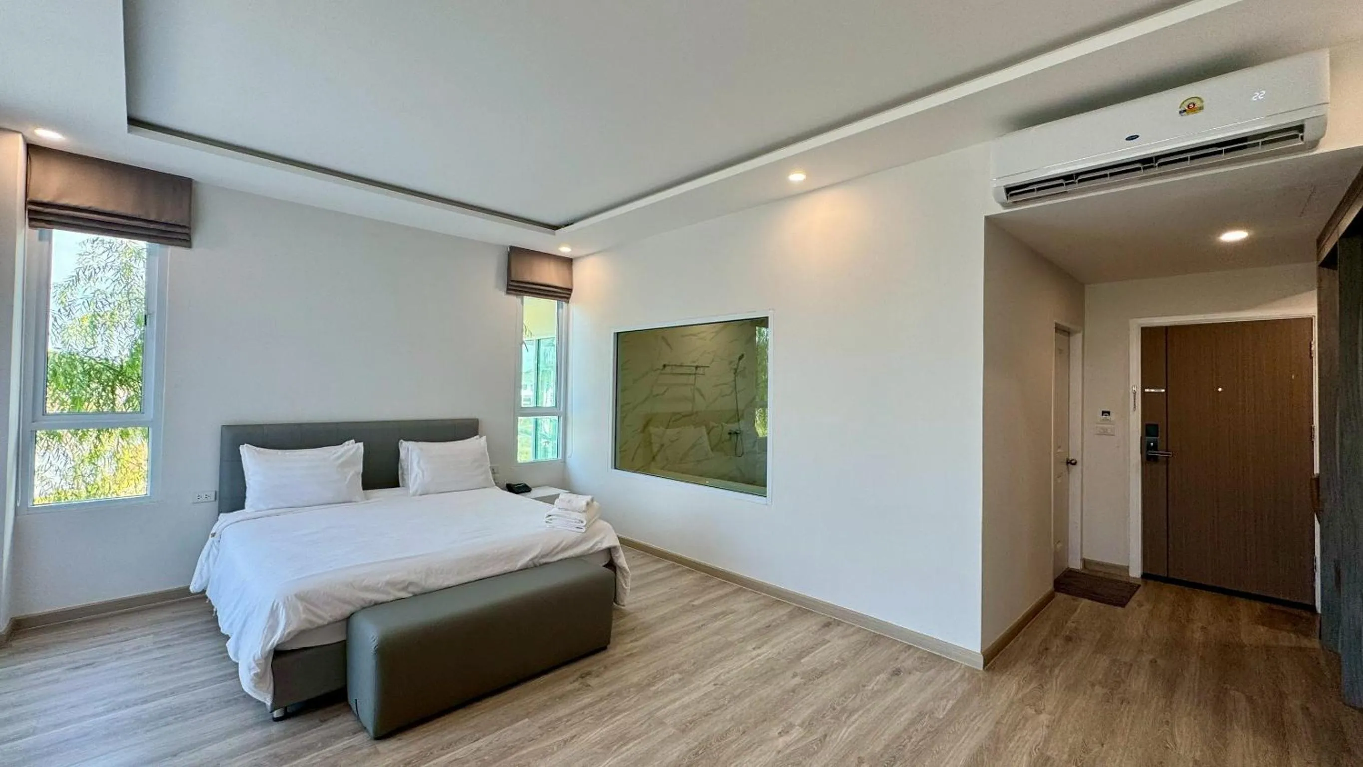 Bed in Baan Suan Khun Ta and Golf Resort