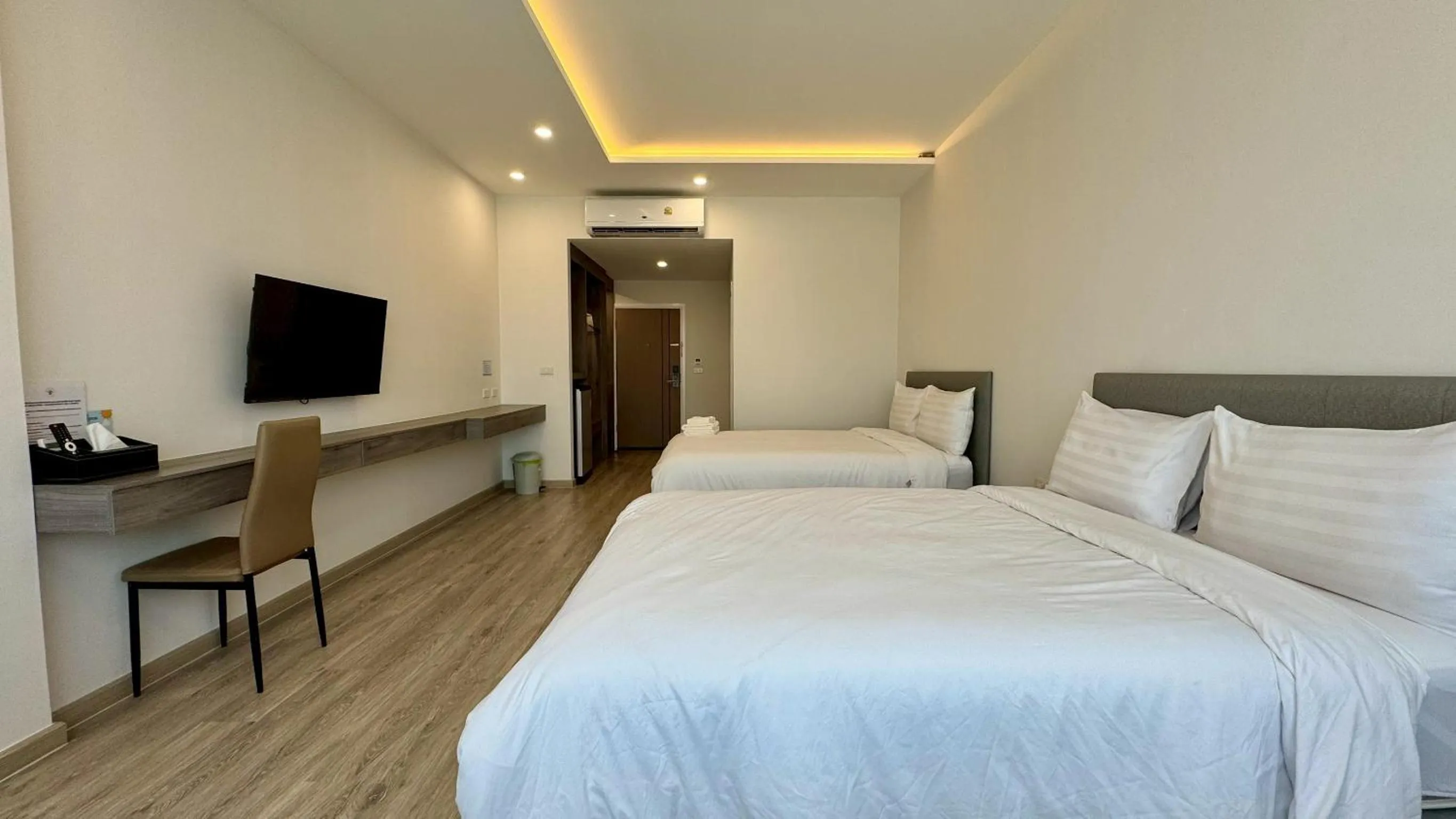 Bed in Baan Suan Khun Ta and Golf Resort