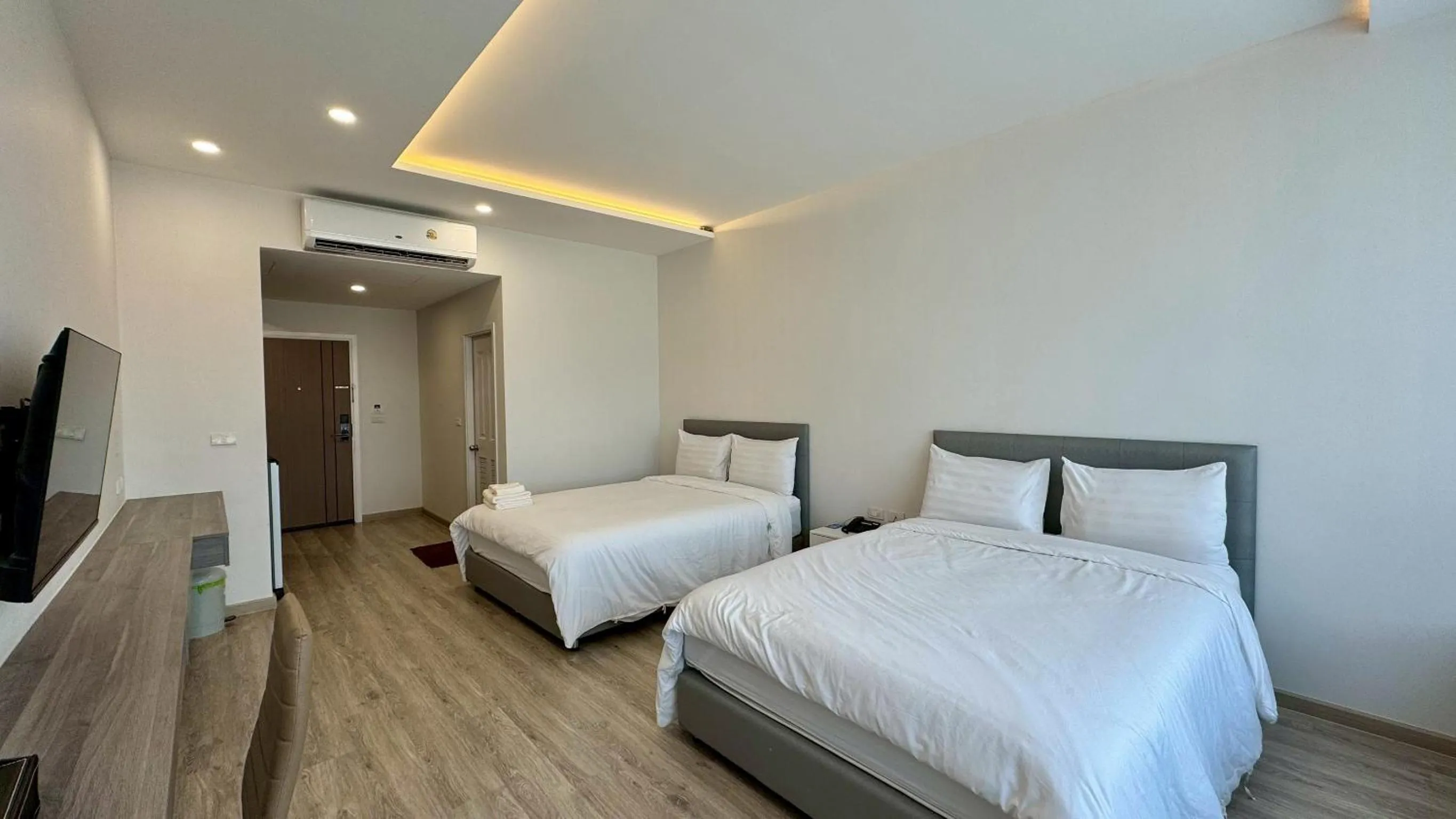 TV and multimedia, Bed in Baan Suan Khun Ta and Golf Resort