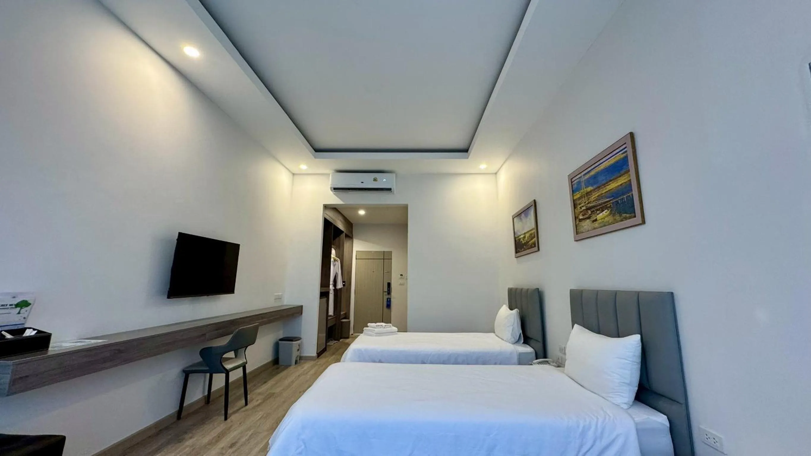 Bed in Baan Suan Khun Ta and Golf Resort