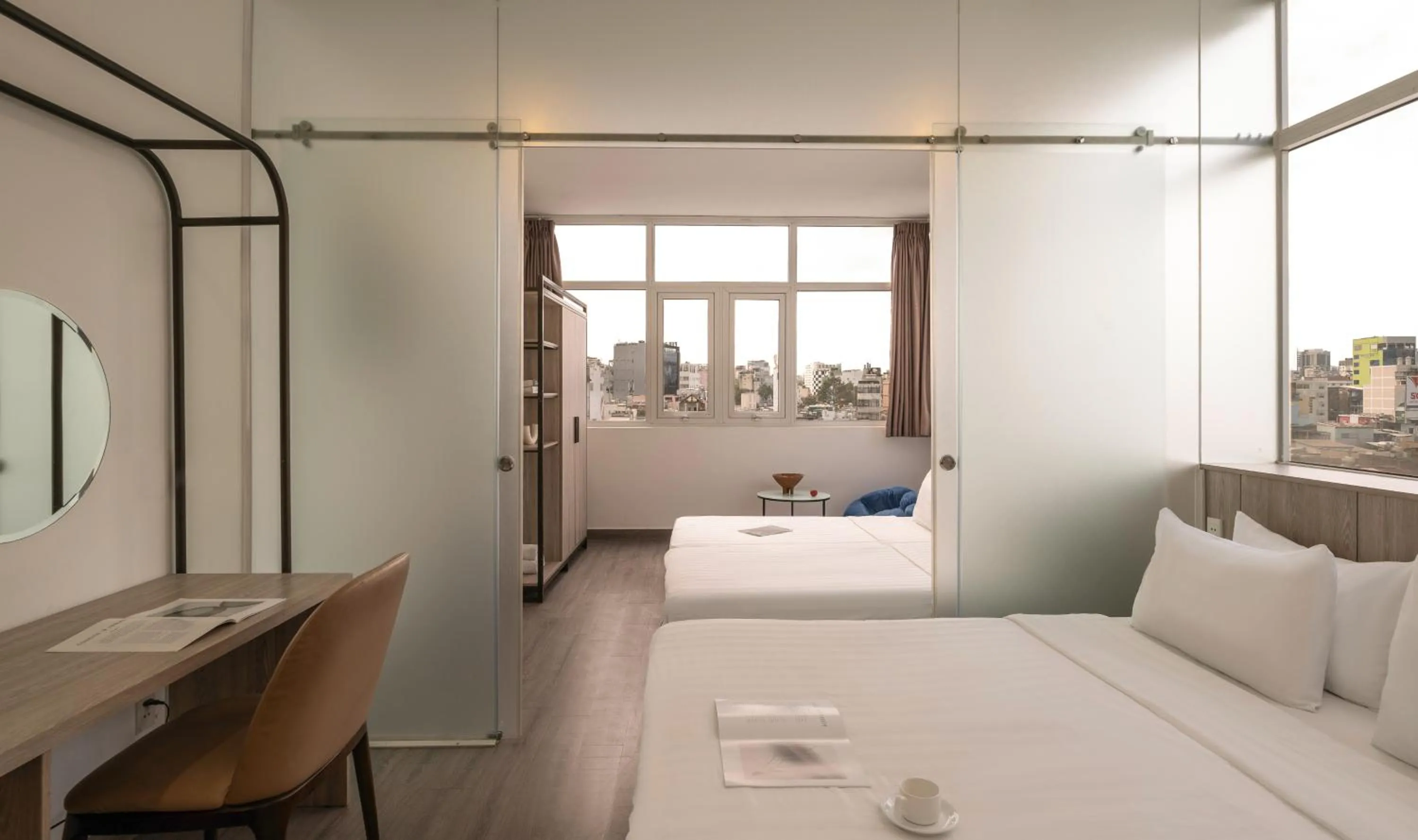 Bed in The Cozy Inn Hotel Ho Chi Minh