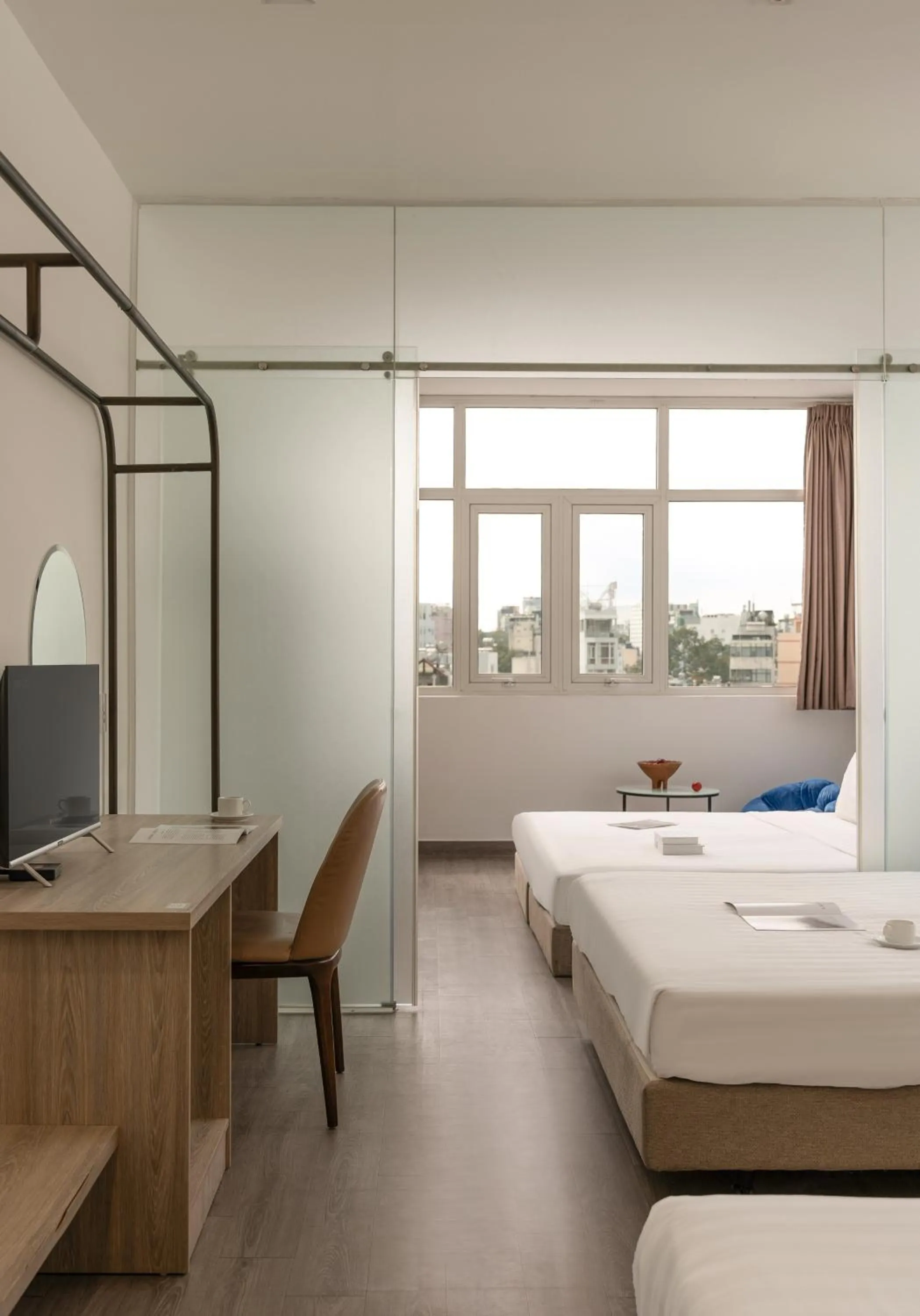 Bed in The Cozy Inn Hotel Ho Chi Minh