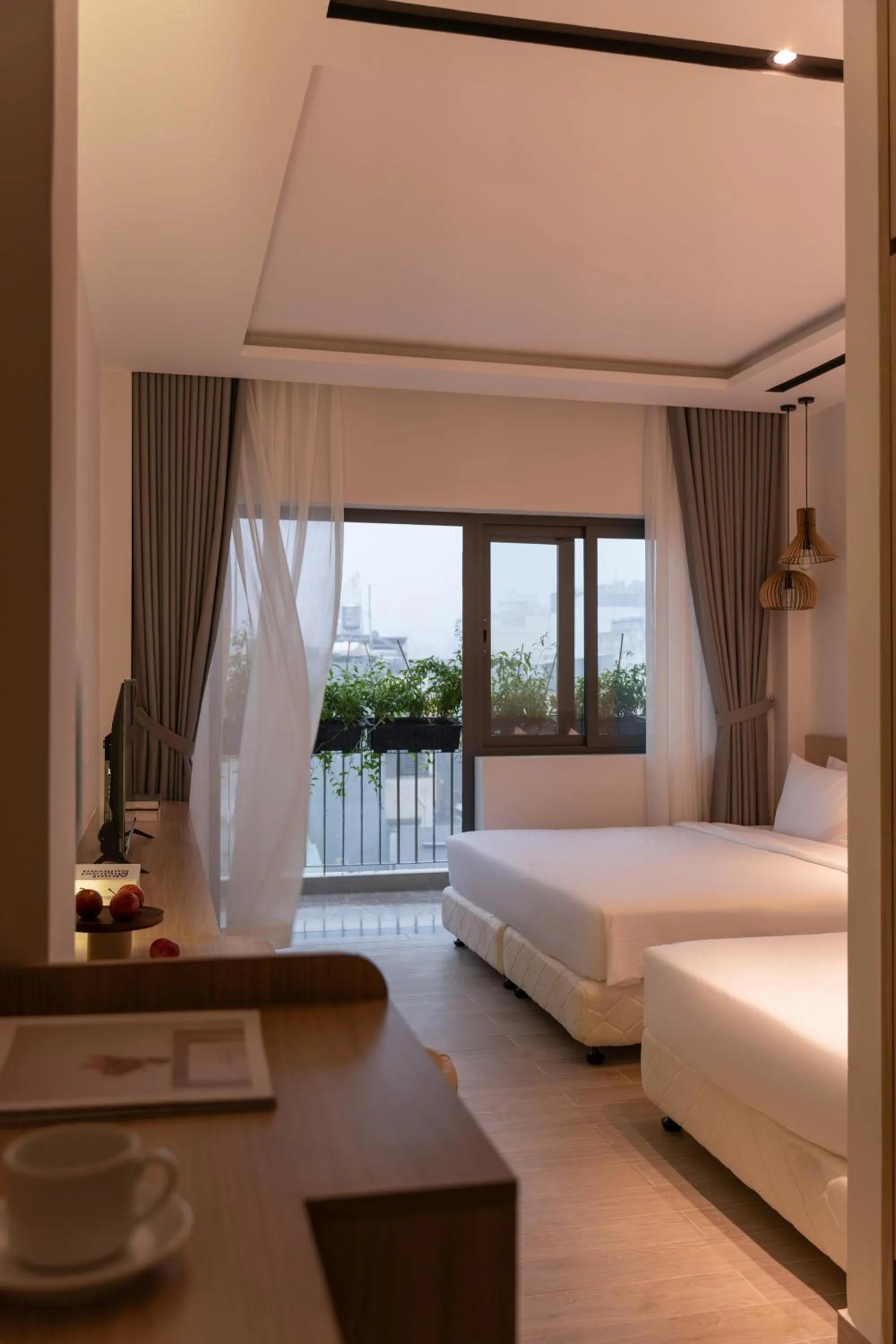 Bed in The Cozy Inn Hotel Ho Chi Minh