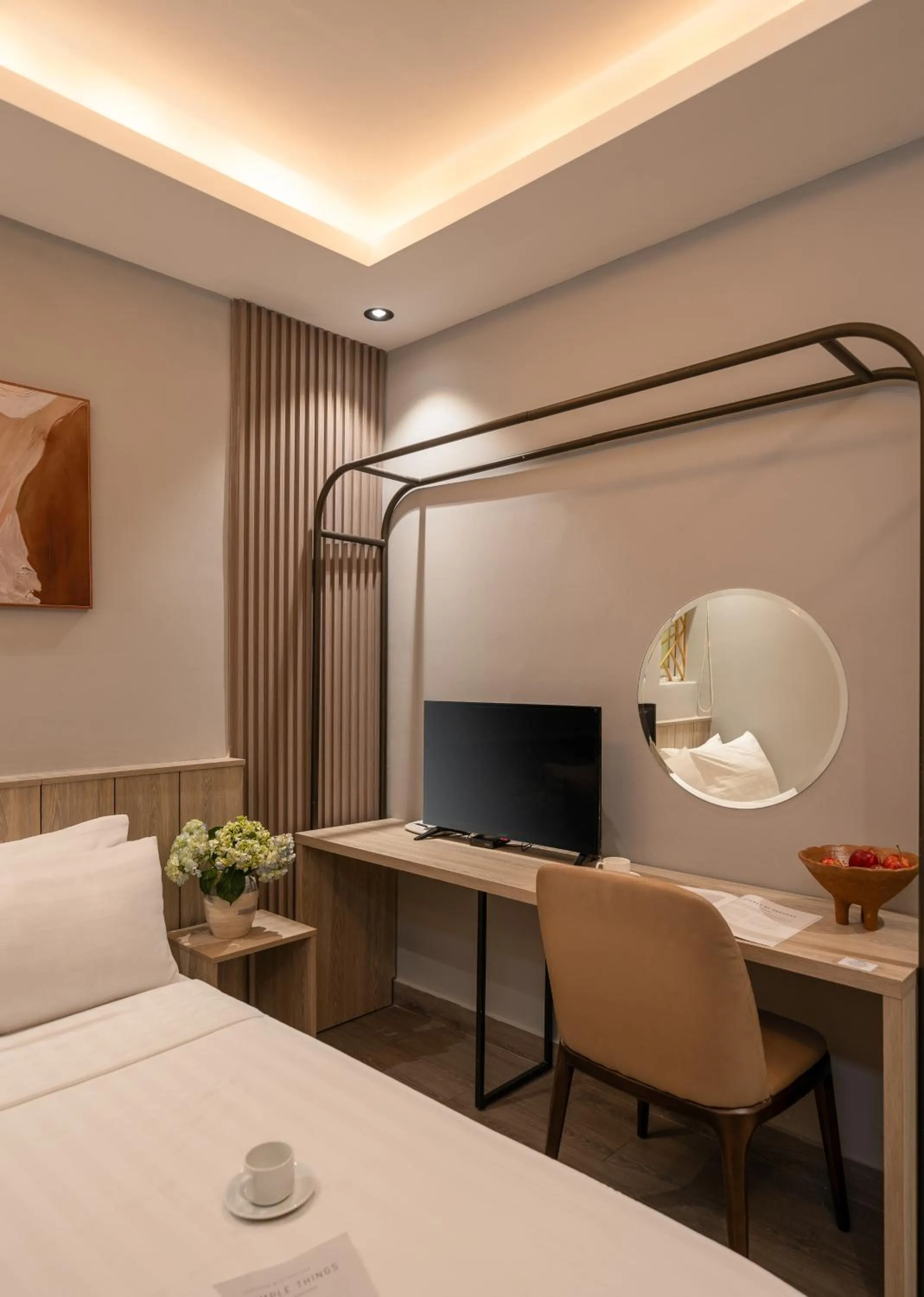 Bed in The Cozy Inn Hotel Ho Chi Minh