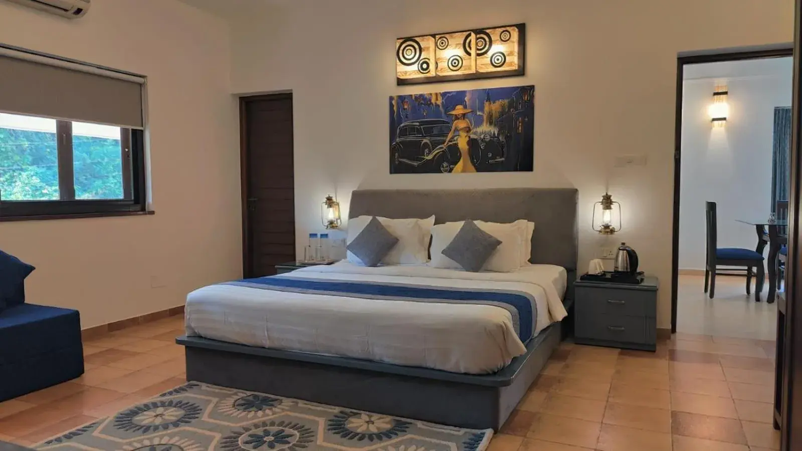 Bed in La Sunila suites Baga by WSI Bed in La Sunila suites Baga by WSI