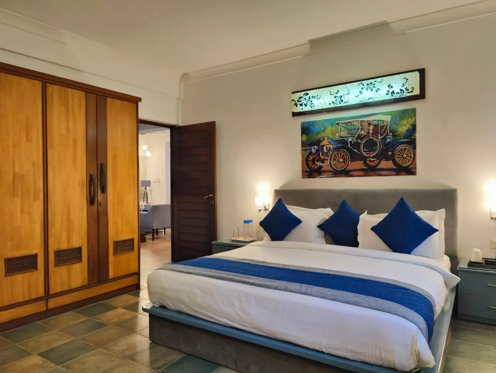 Bed in La Sunila suites Baga by WSI Bed in La Sunila suites Baga by WSI