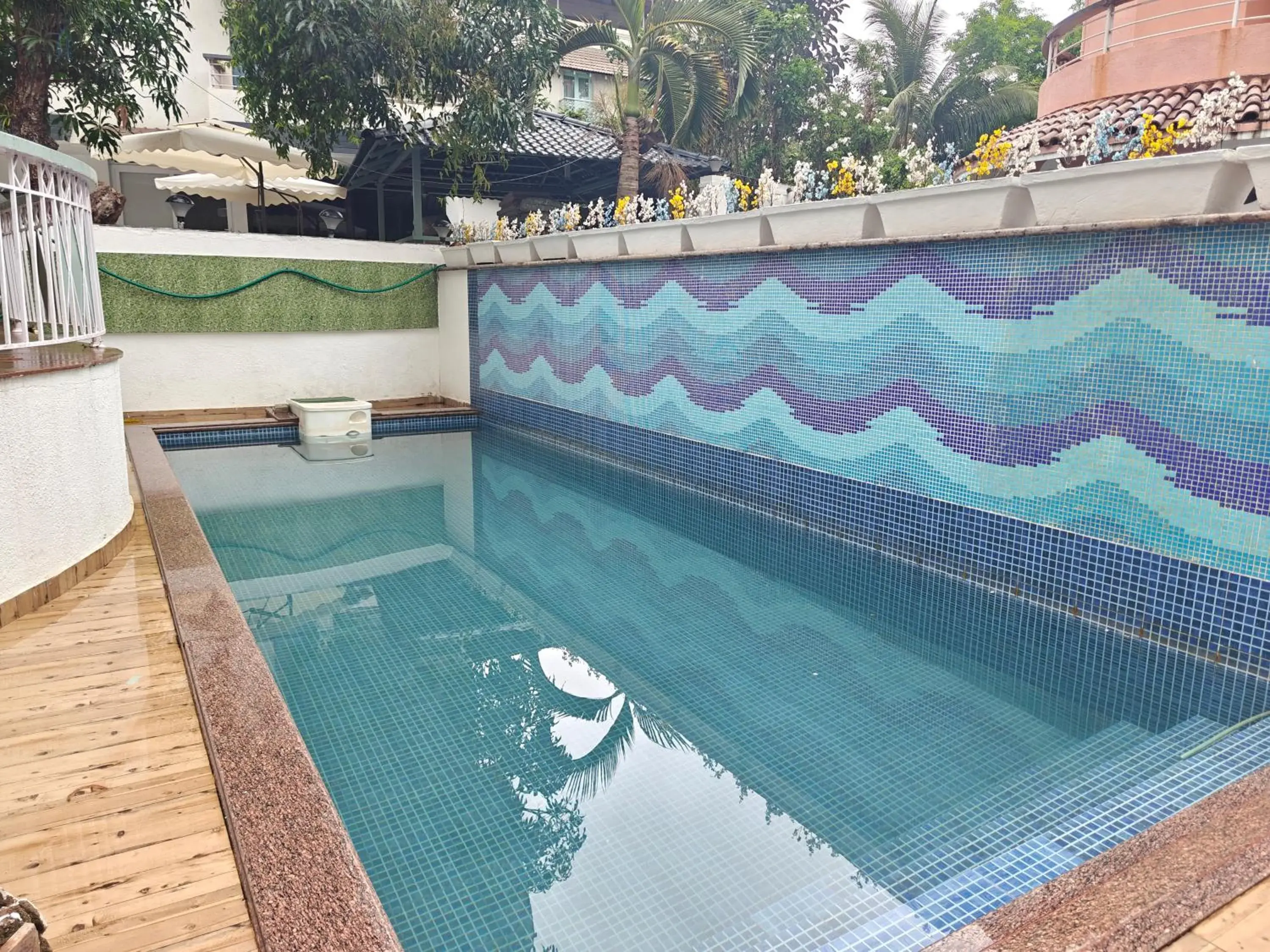 Swimming pool in La Sunila Suites & Villas by WSI, Baga Swimming pool in La Sunila Suites & Villas by WSI, Baga