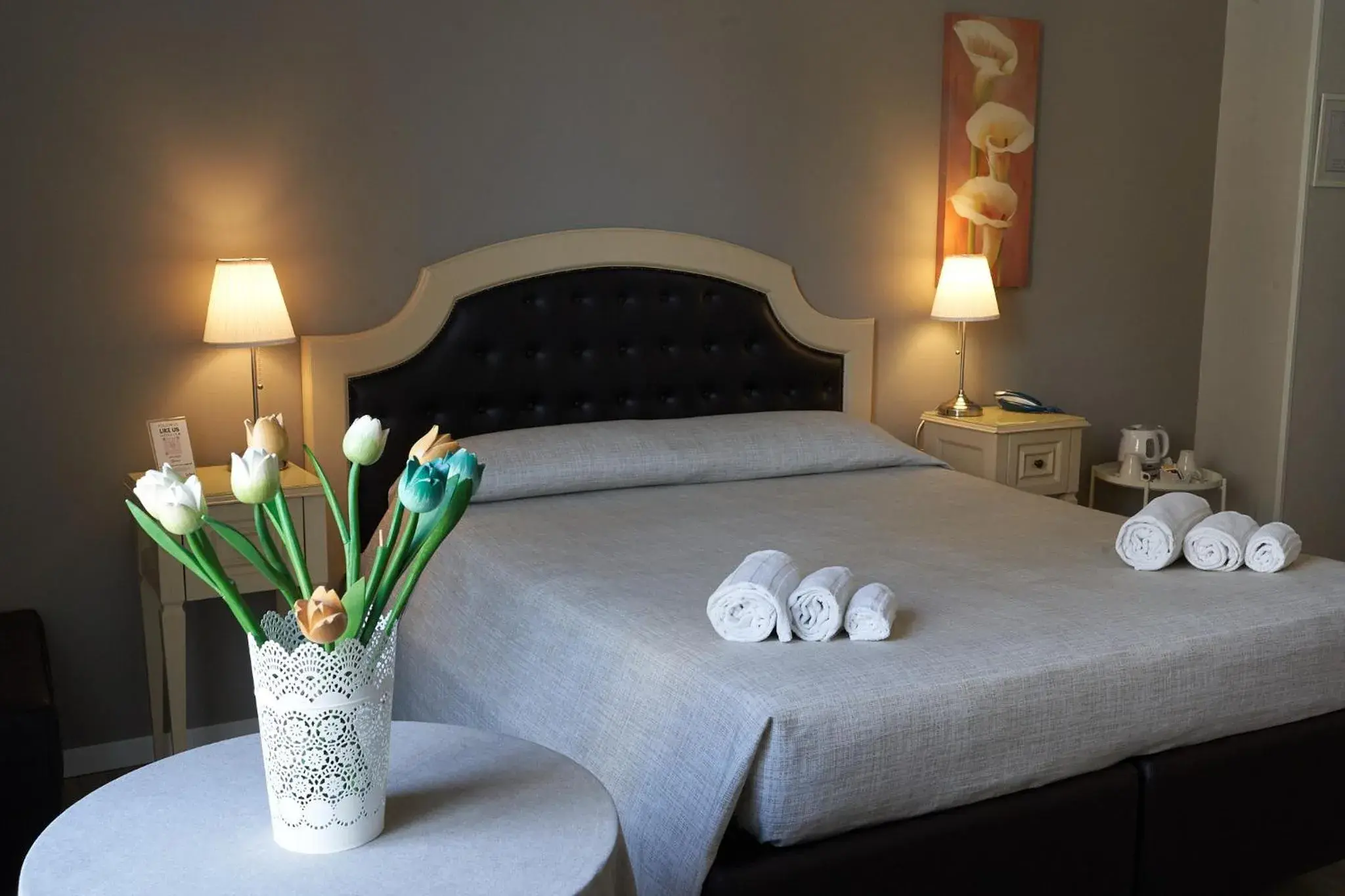 Bed in La Collegiata Guest House Bed in La Collegiata Guest House