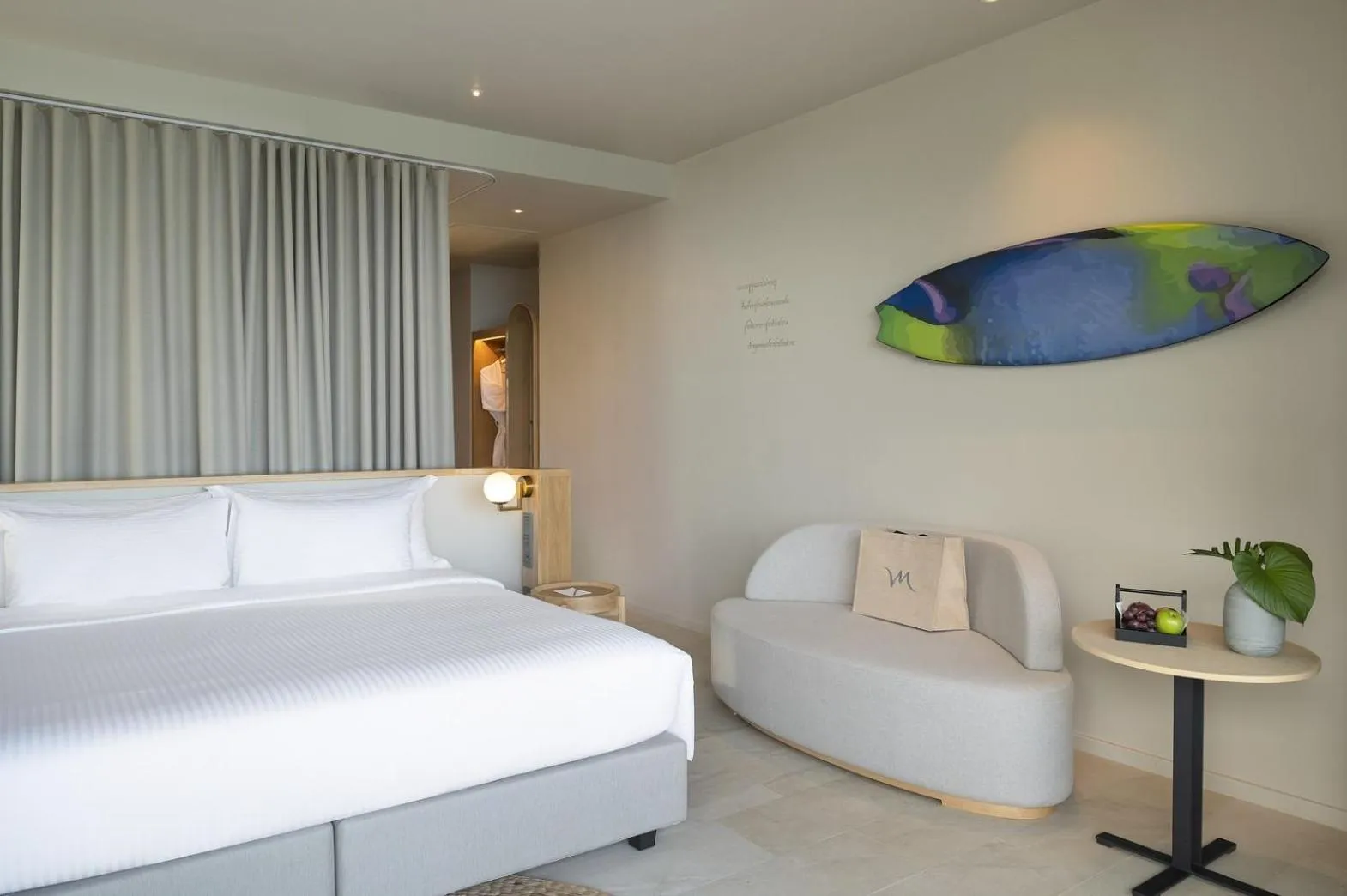 Bedroom, Bed in Mercure Rayong Lomtalay Villas & Resort