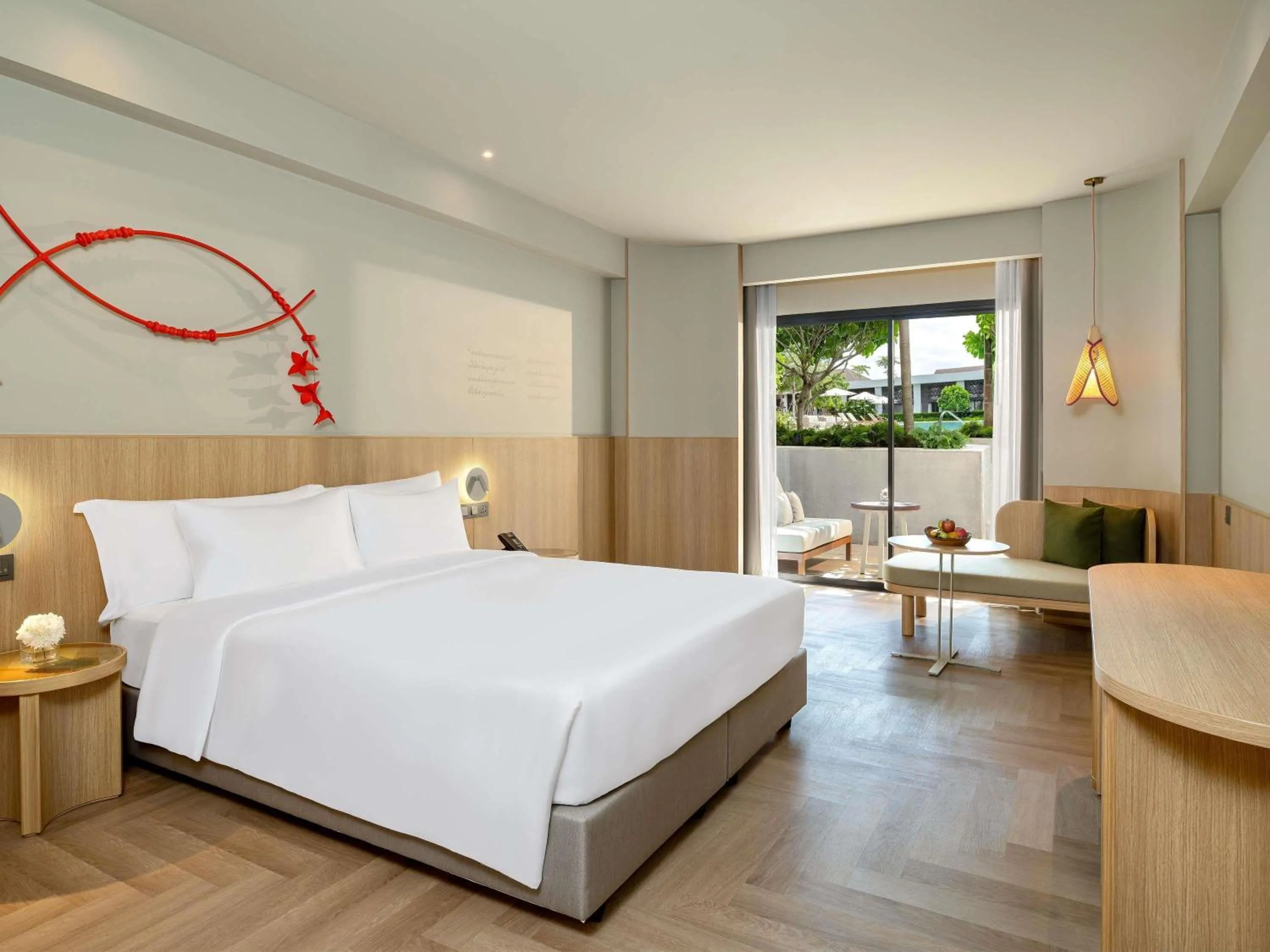 Bedroom, Bed in Mercure Rayong Lomtalay Villas & Resort