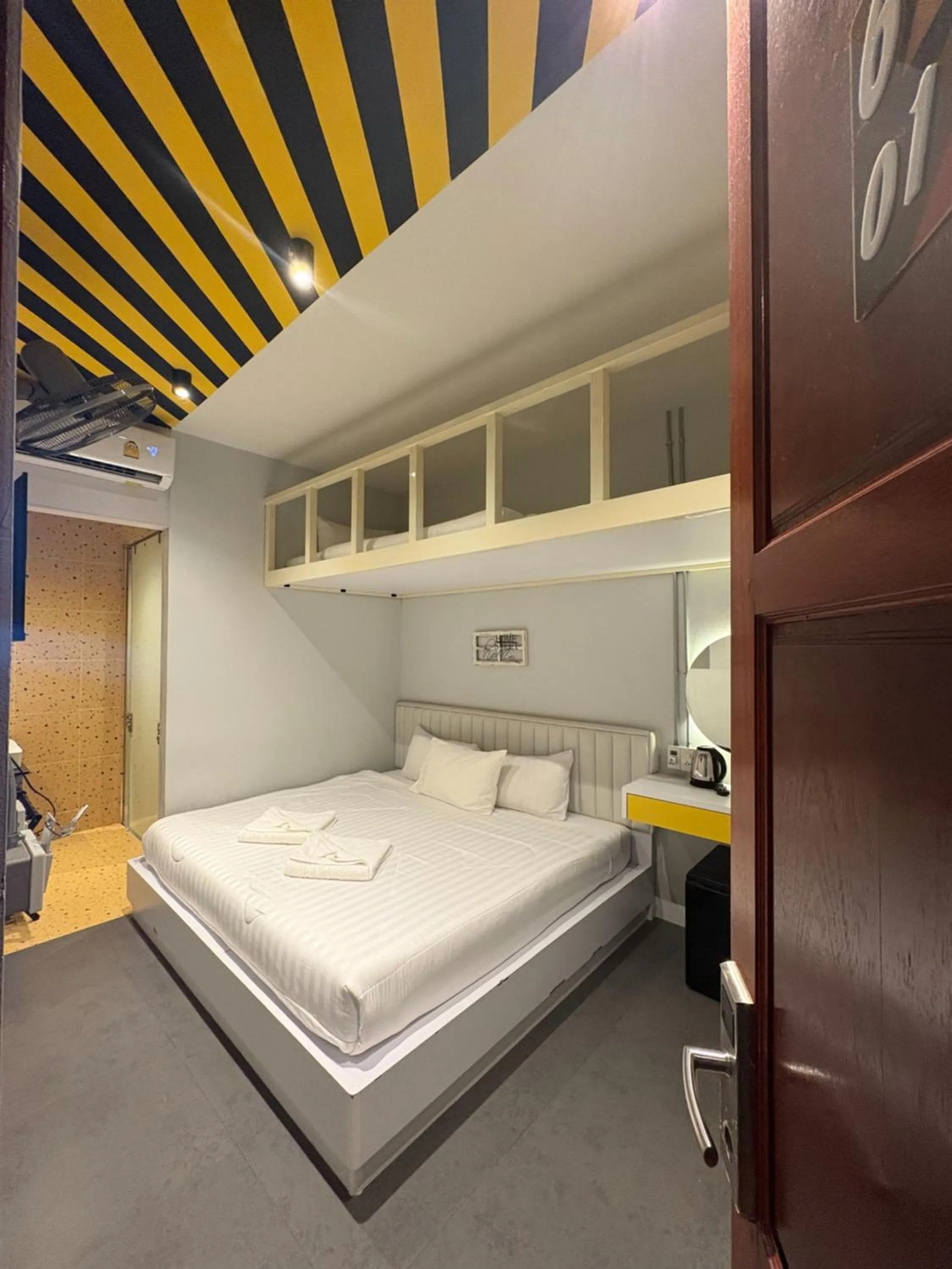 Bed in Icon Hotel Hatyai