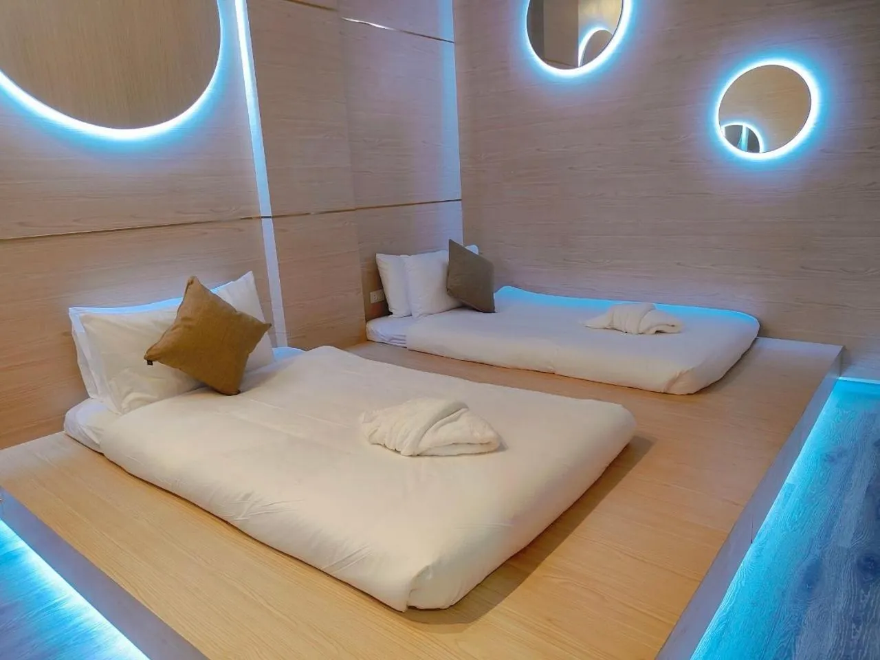 Bed in Icon Hotel Hatyai