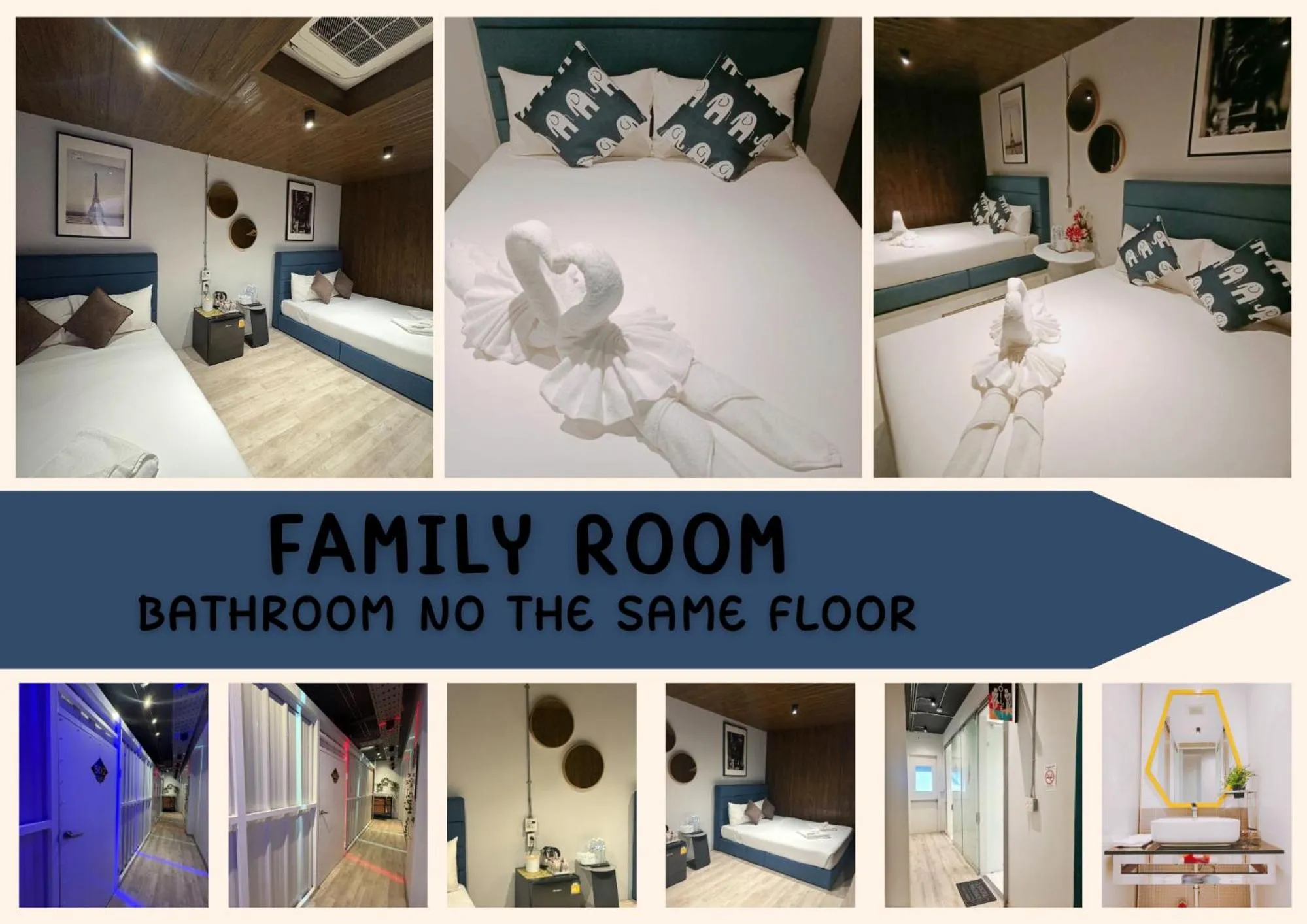 Bed in Icon Hotel Hatyai