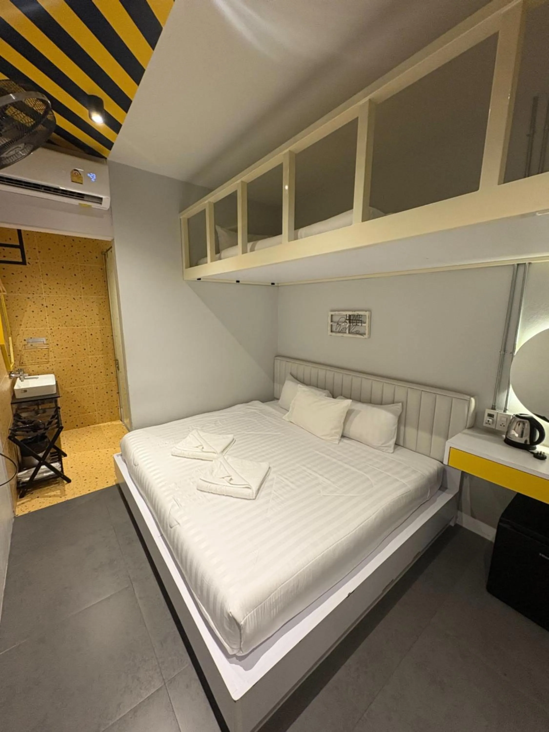 Bed in Icon Hotel Hatyai