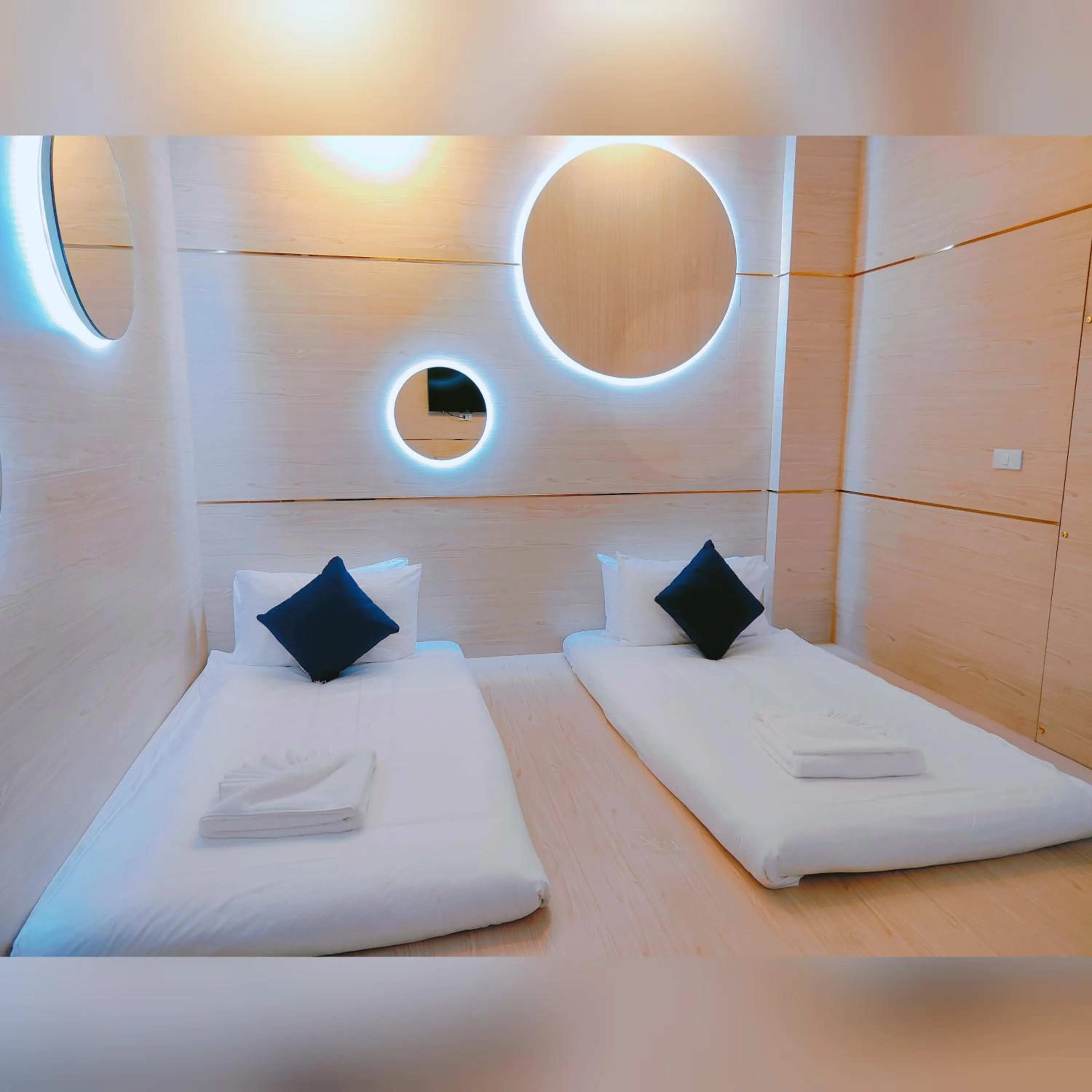 Bed in Icon Hotel Hatyai