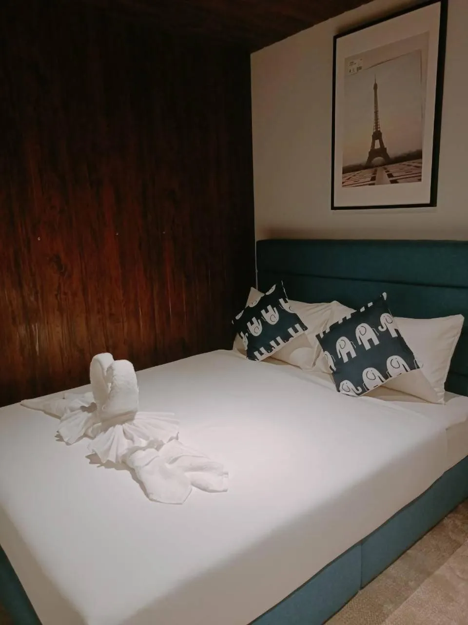 Bed in Icon Hotel Hatyai