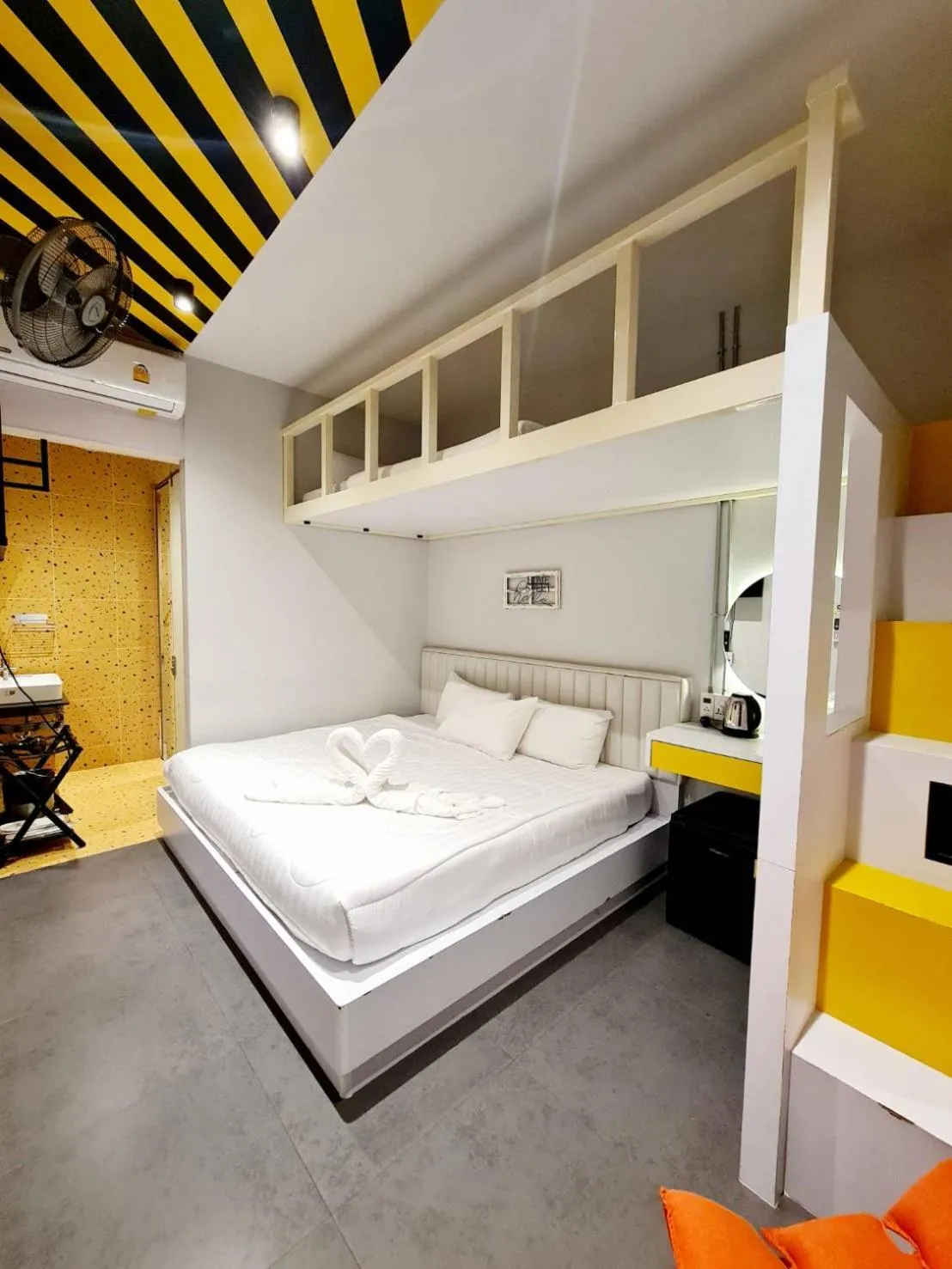 Bed in Icon Hotel Hatyai