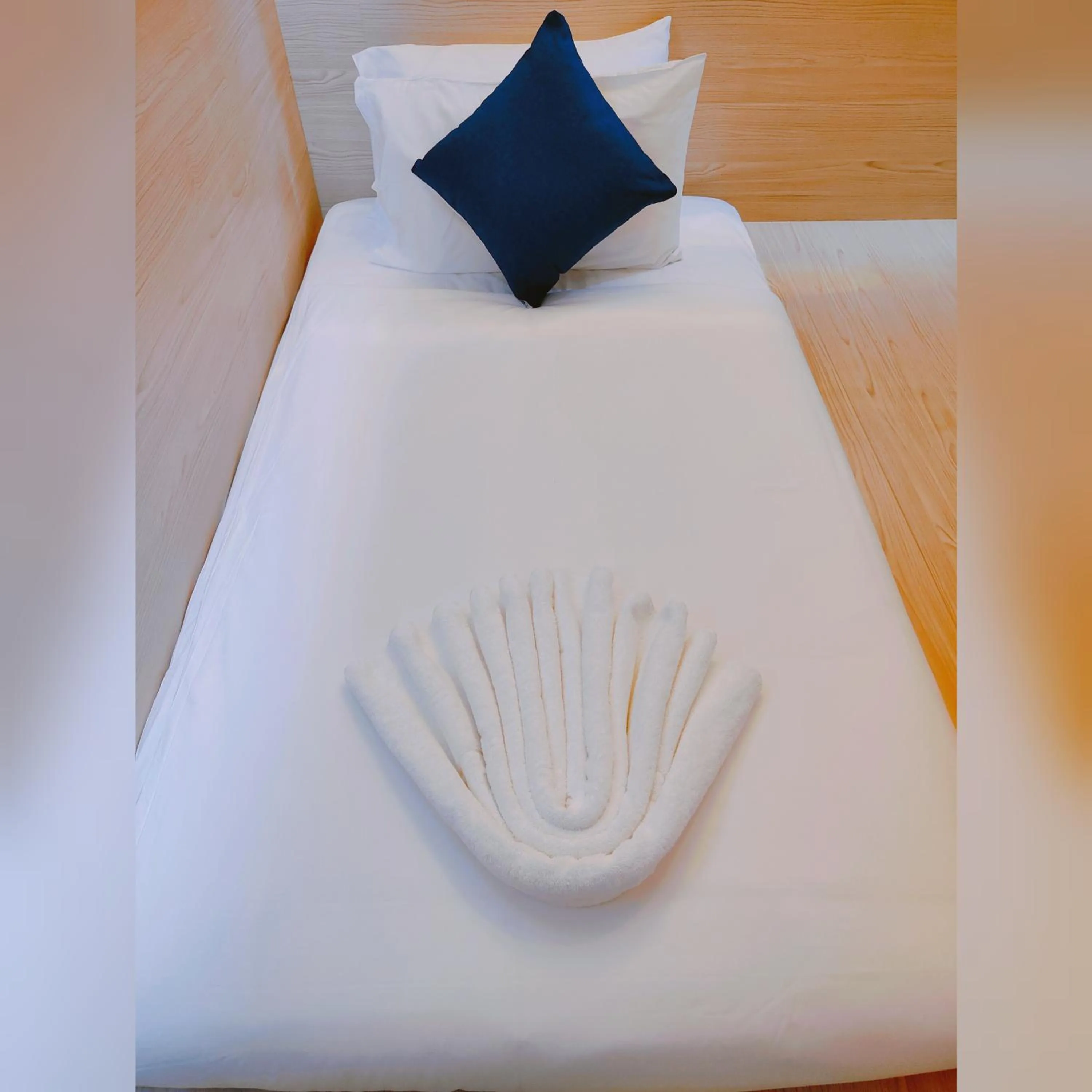 Bed in Icon Hotel Hatyai