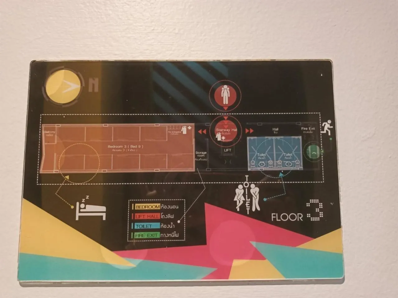 Floor plan in Icon Hotel Hatyai