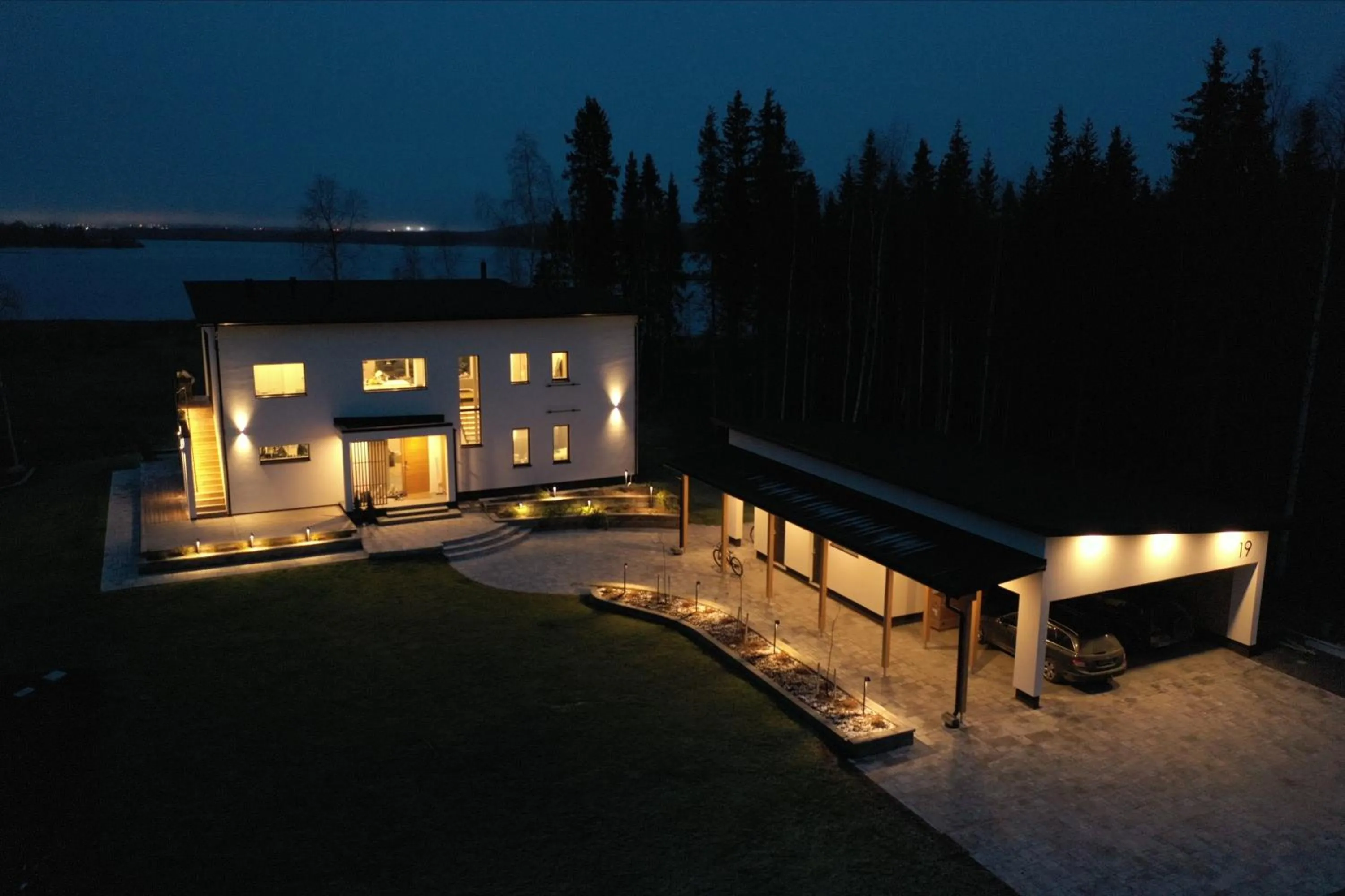 Property building in Villa Forest -private location, sauna and jacuzzi