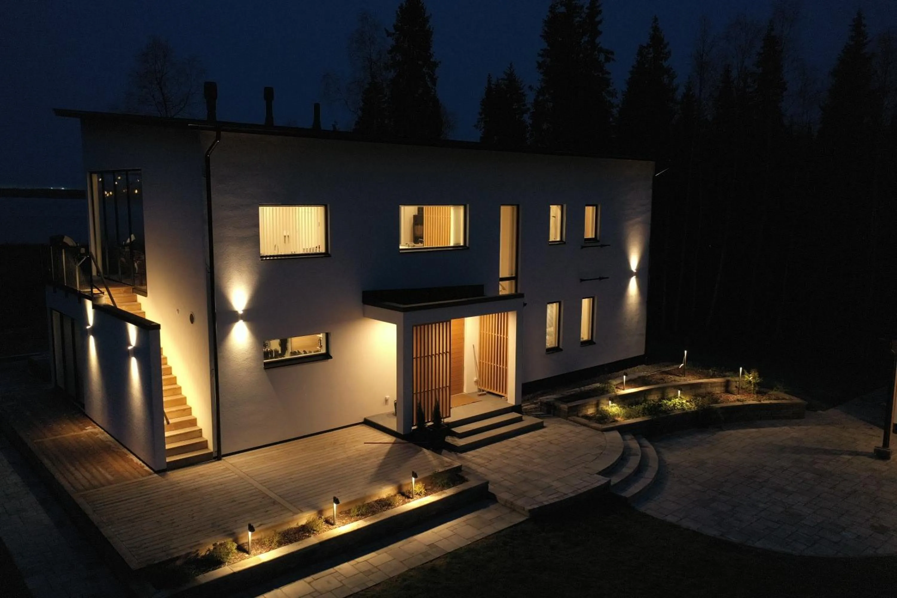 Property building in Villa Forest -private location, sauna and jacuzzi