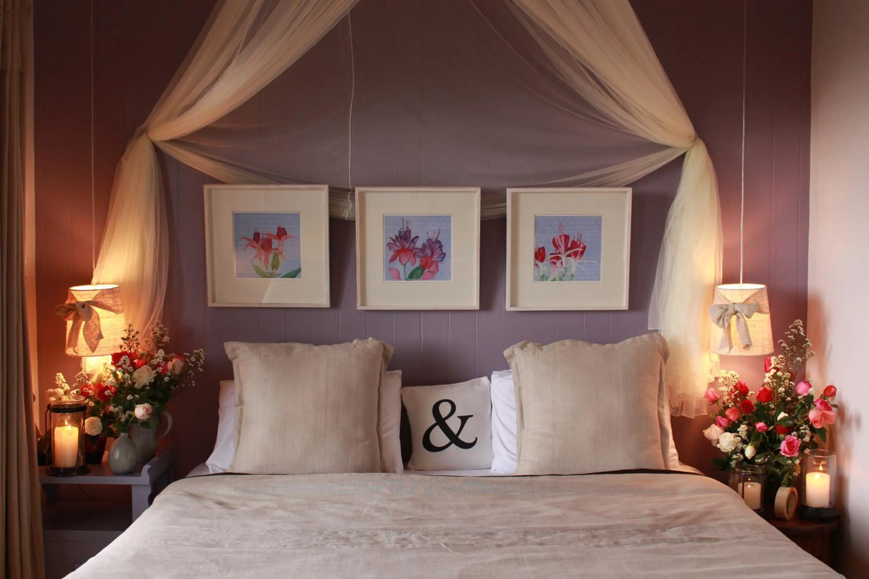 Bed in Phumorkdao Resort