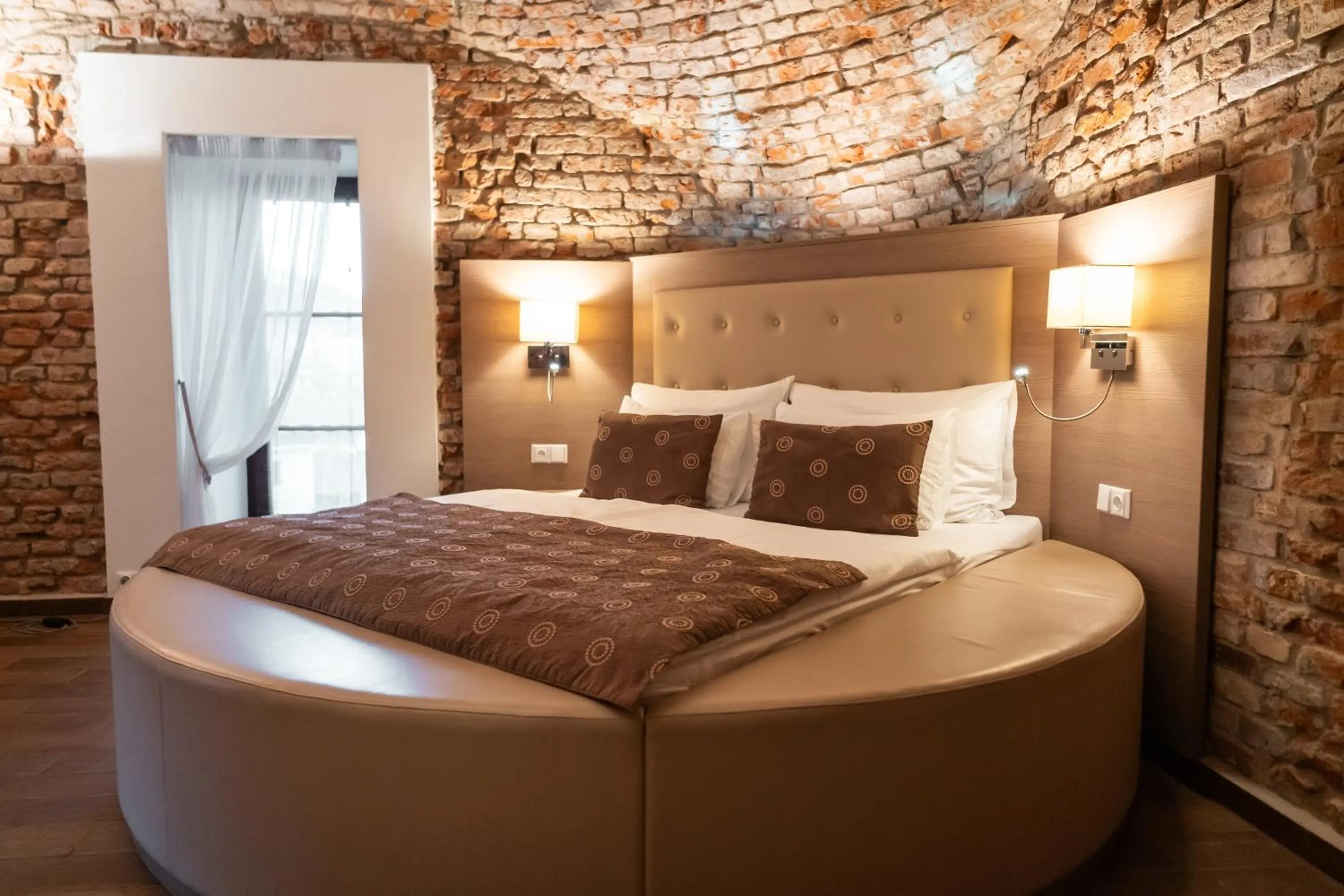 Bed in Hotel Sladovna