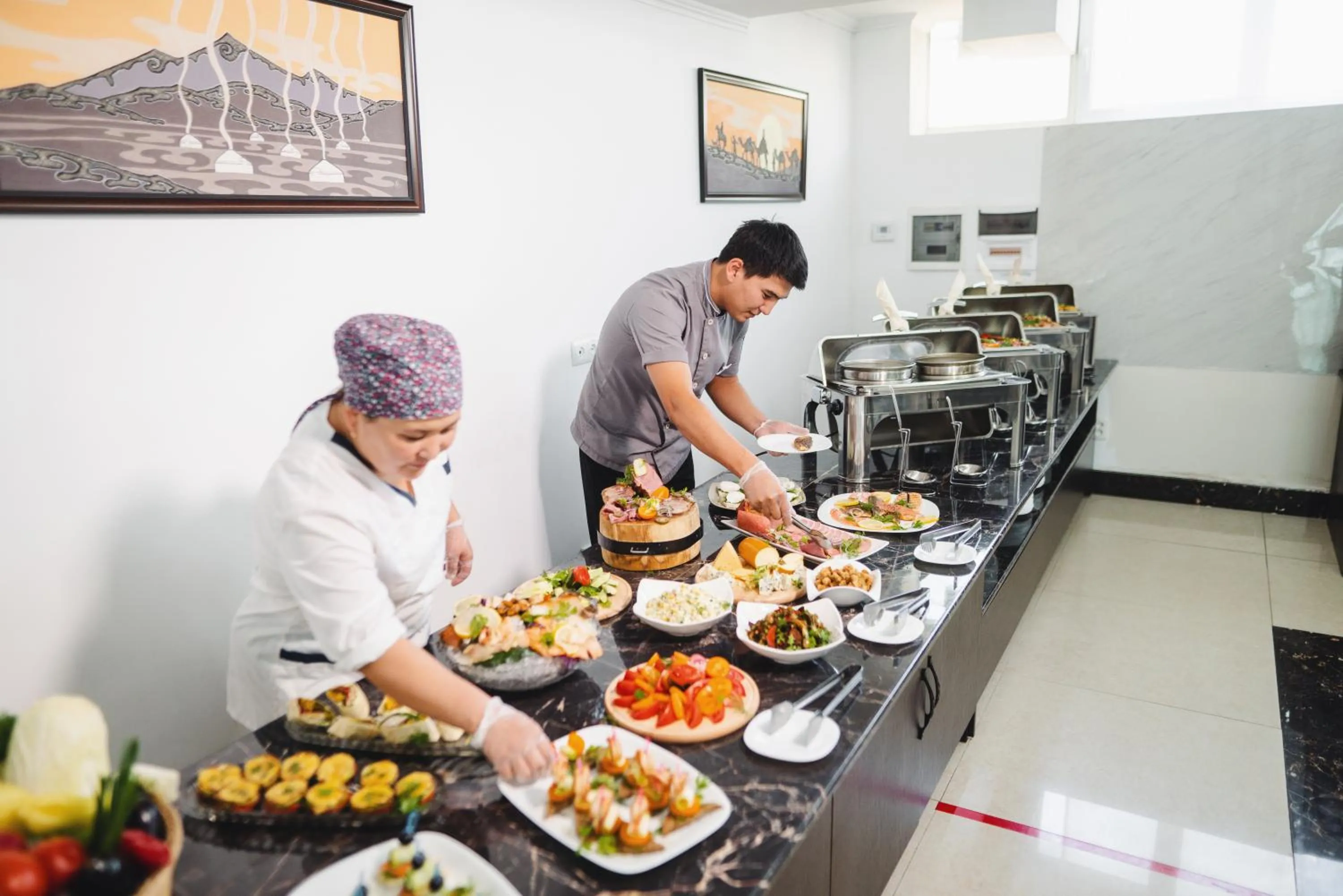 Breakfast in Sunrise Osh