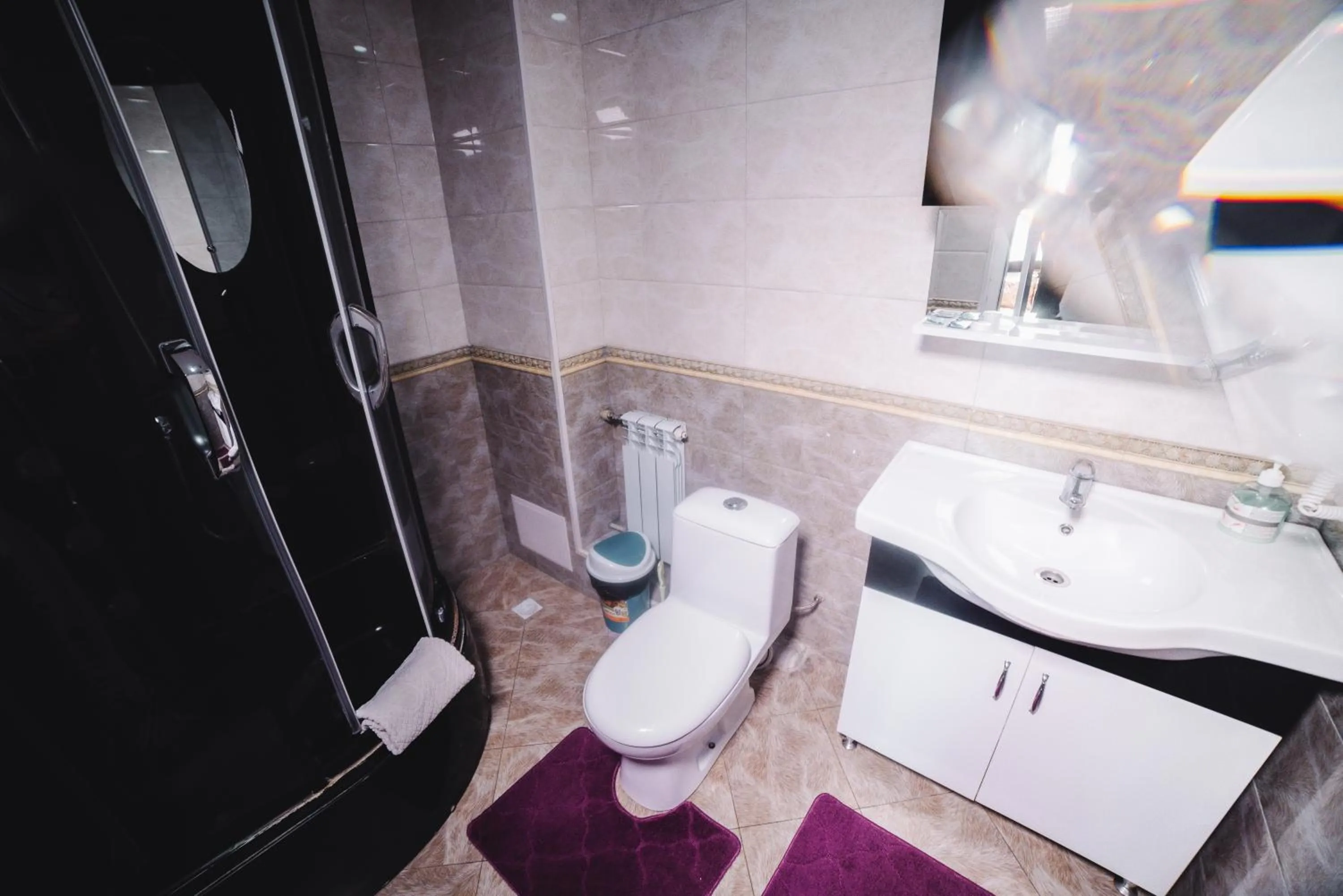 Shower in Sunrise Osh