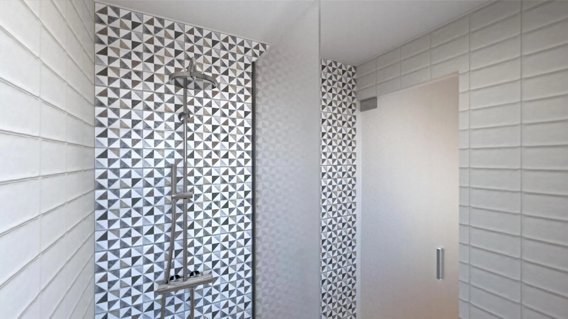 Bathroom in Elafonisi Resort by Kalomirakis Family