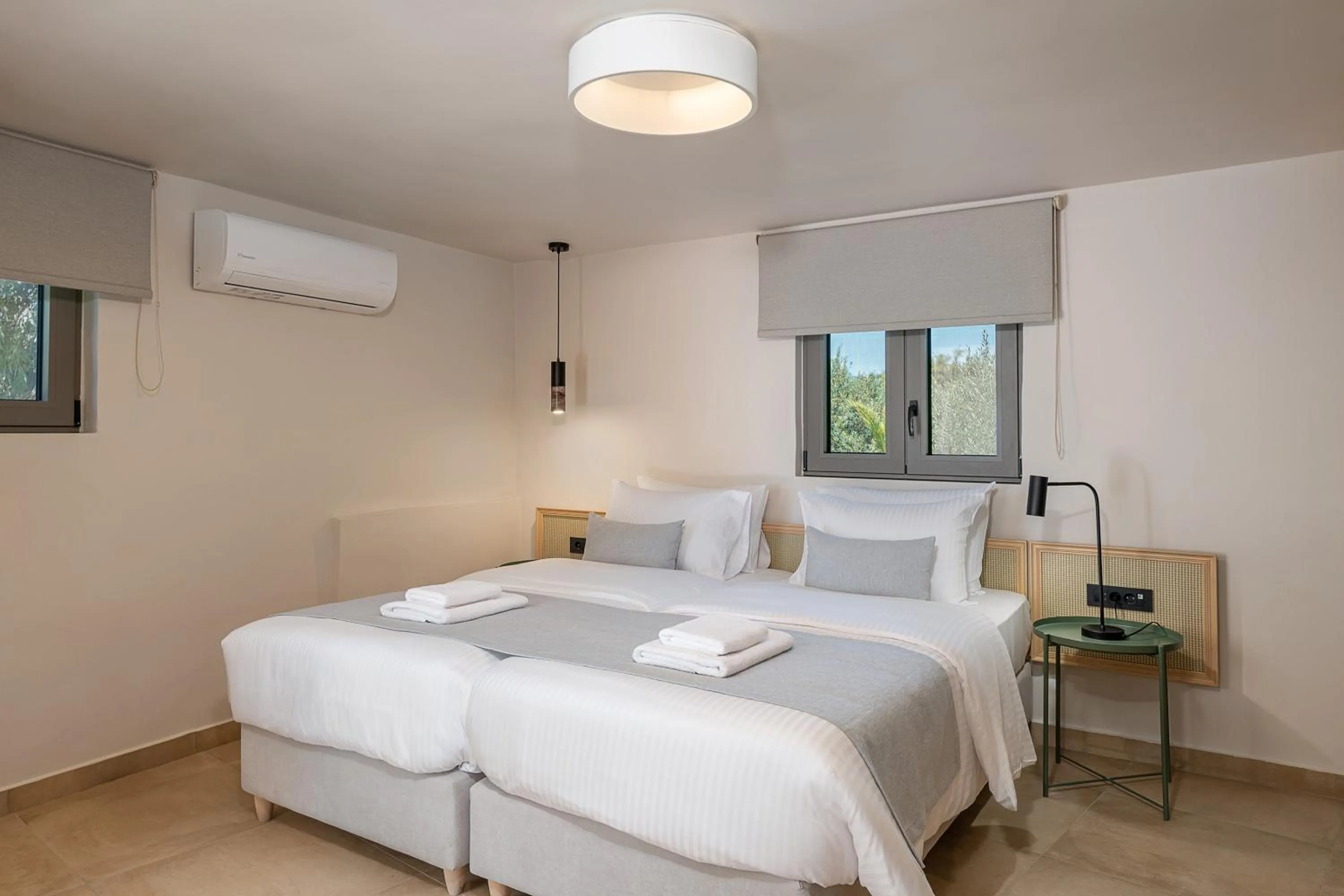 Bed in Elafonisi Resort by Kalomirakis Family