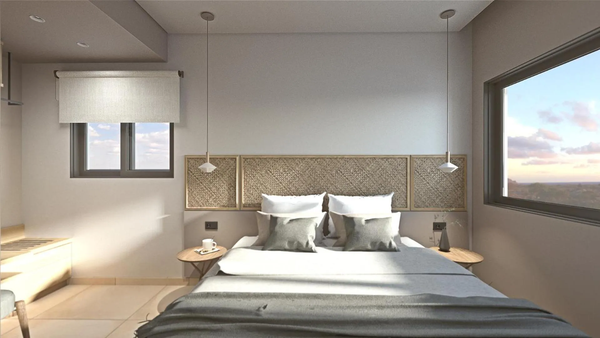 Photo of the whole room, Bed in Elafonisi Resort by Kalomirakis Family