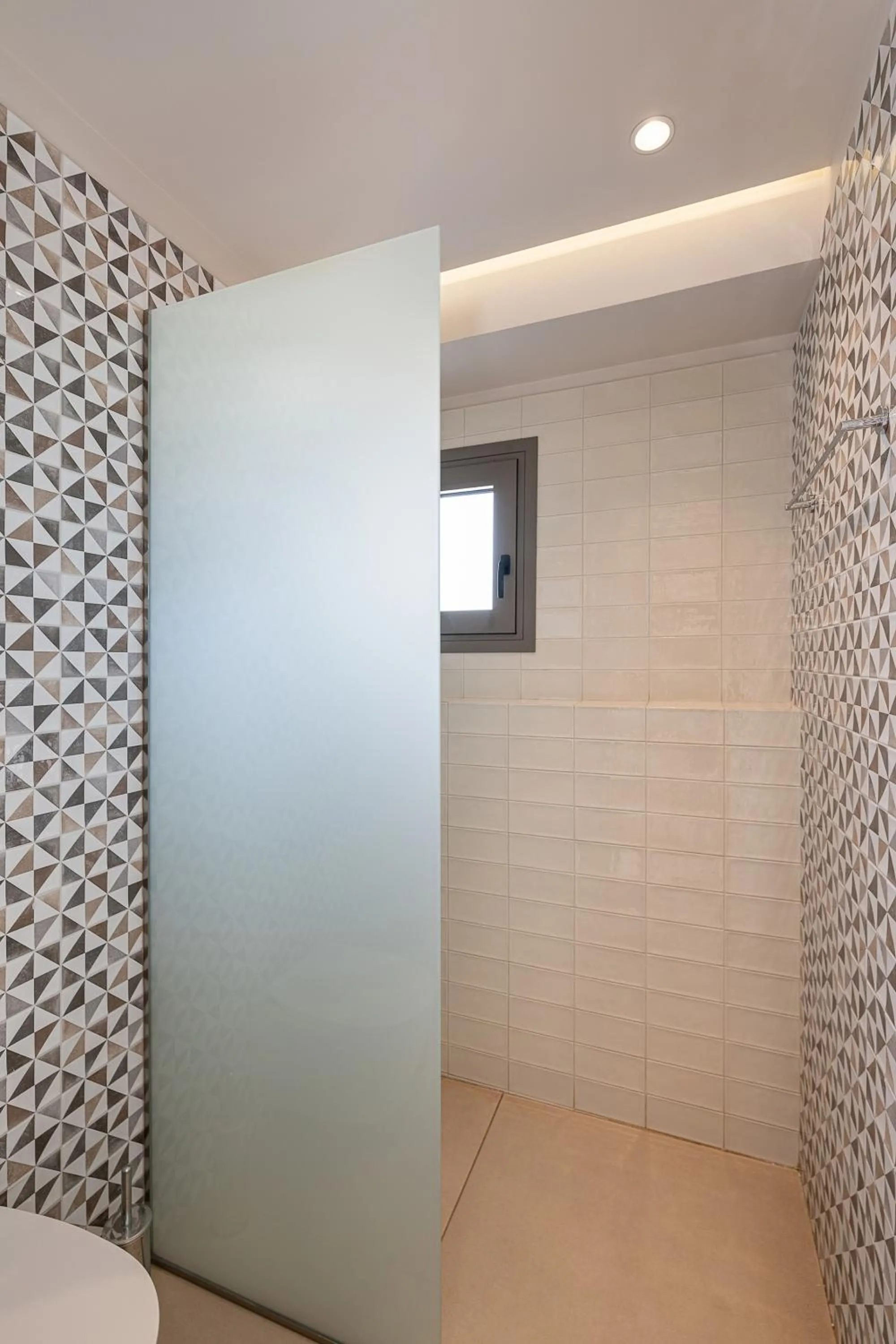 Bathroom in Elafonisi Resort by Kalomirakis Family