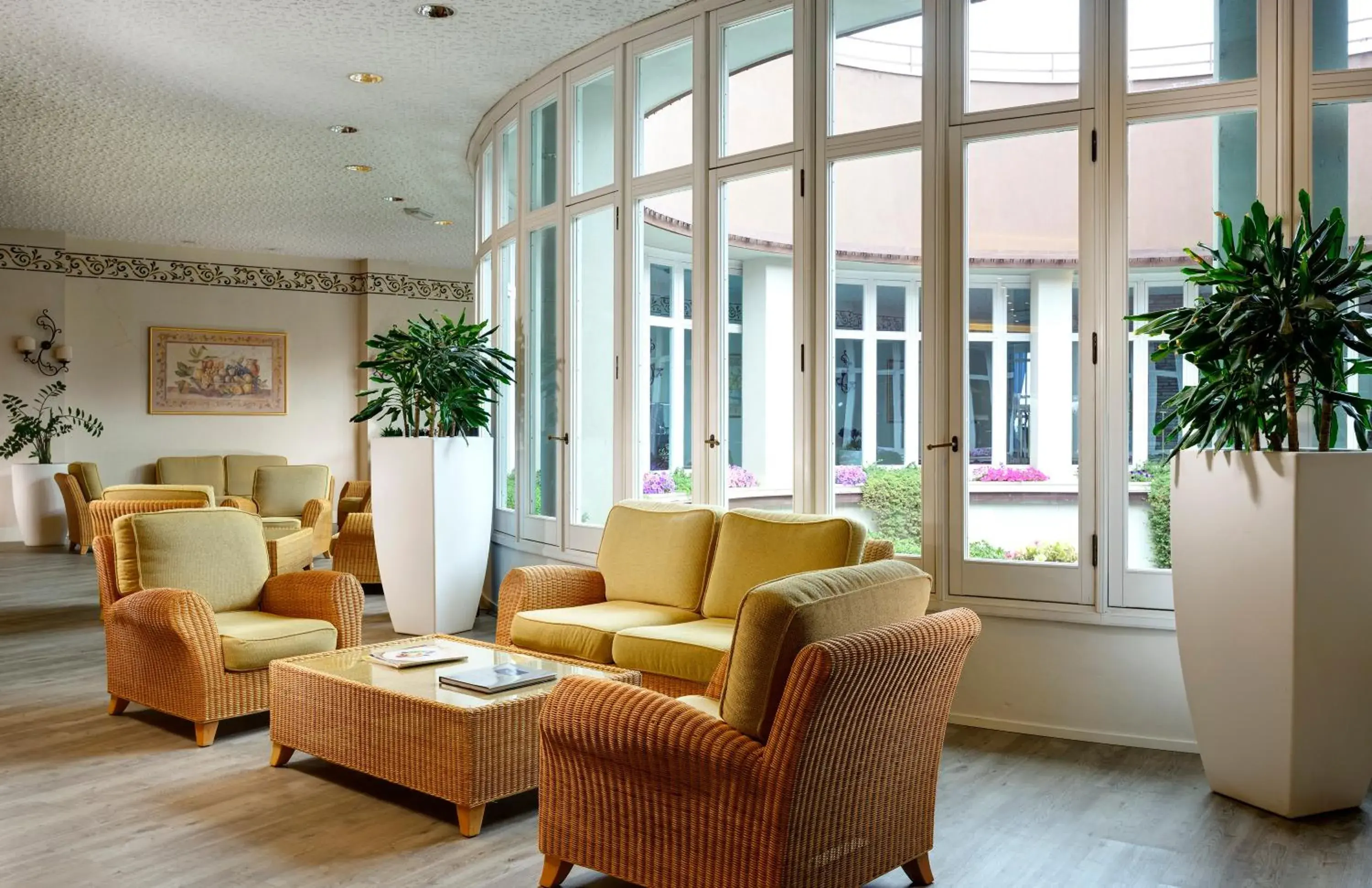 Lobby or reception in UNA Hotels Capotaormina Lobby or reception in UNA Hotels Capotaormina