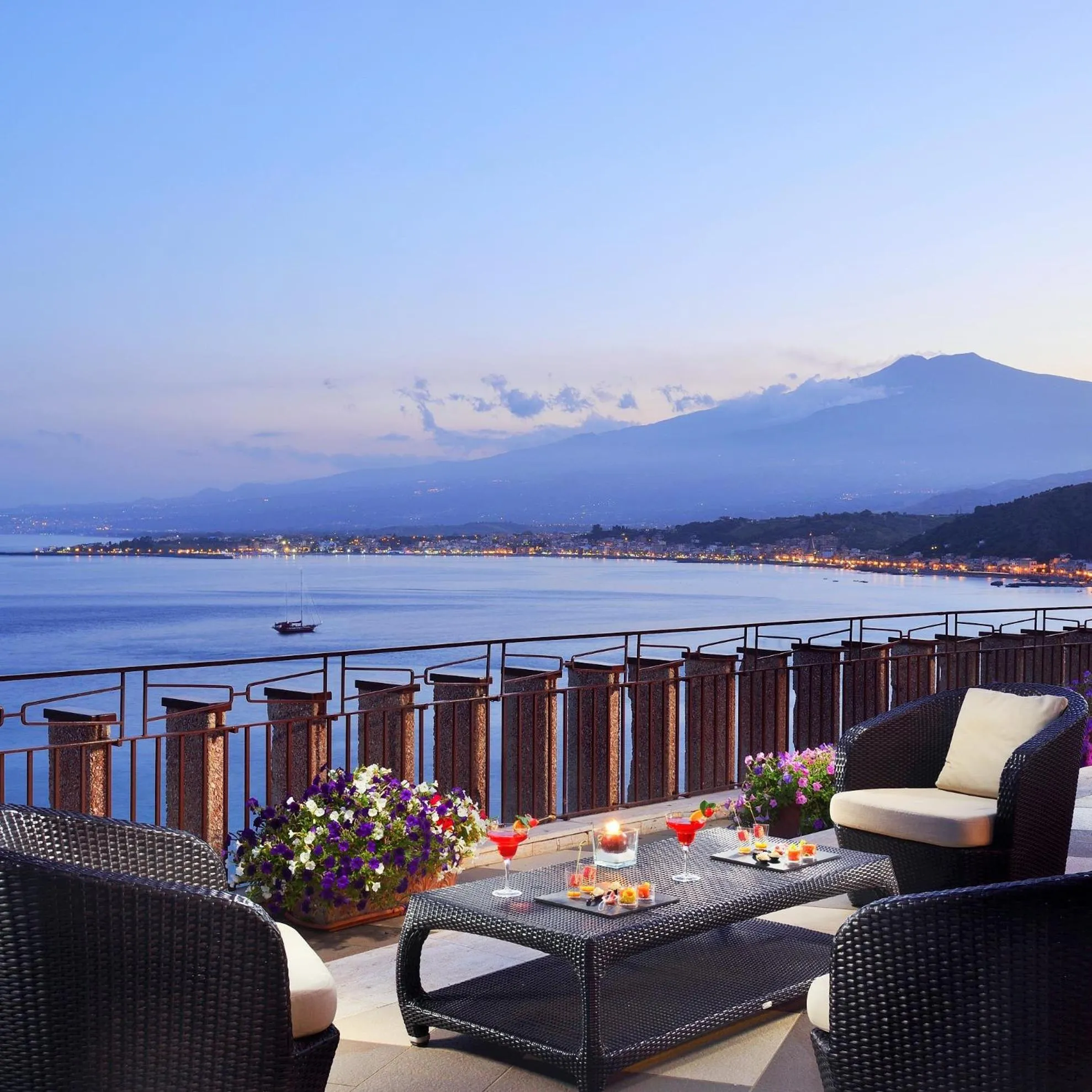 Balcony/Terrace in UNA Hotels Capotaormina