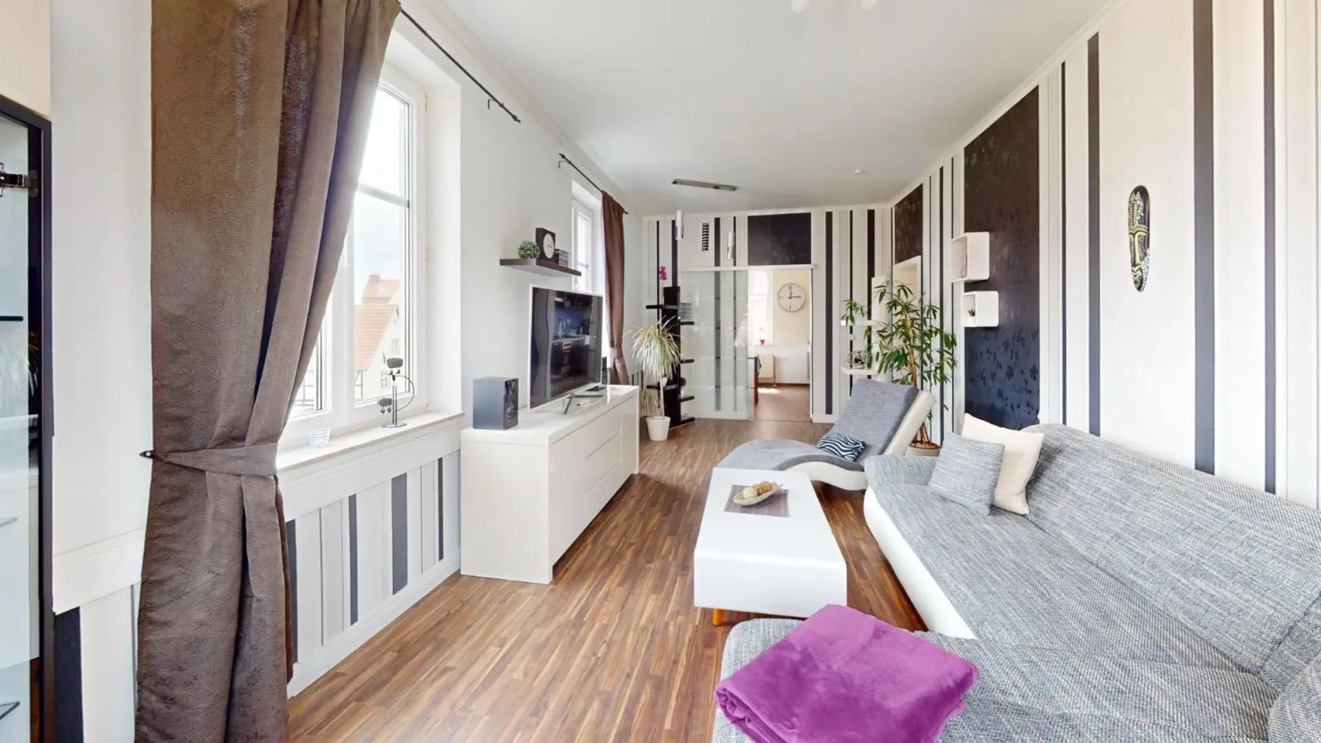 Living room in Apartments am Sund
