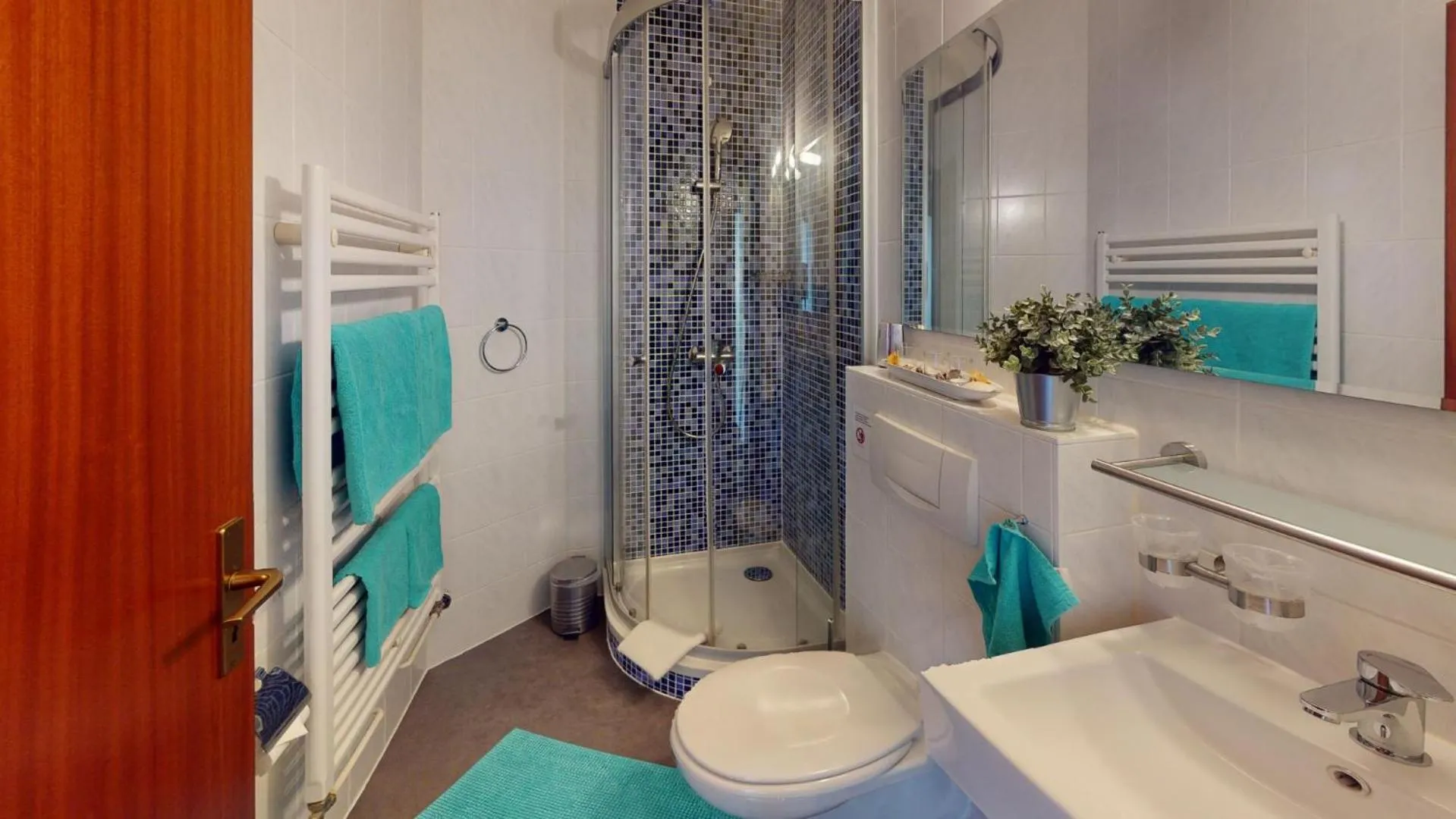 Shower in Apartments am Sund