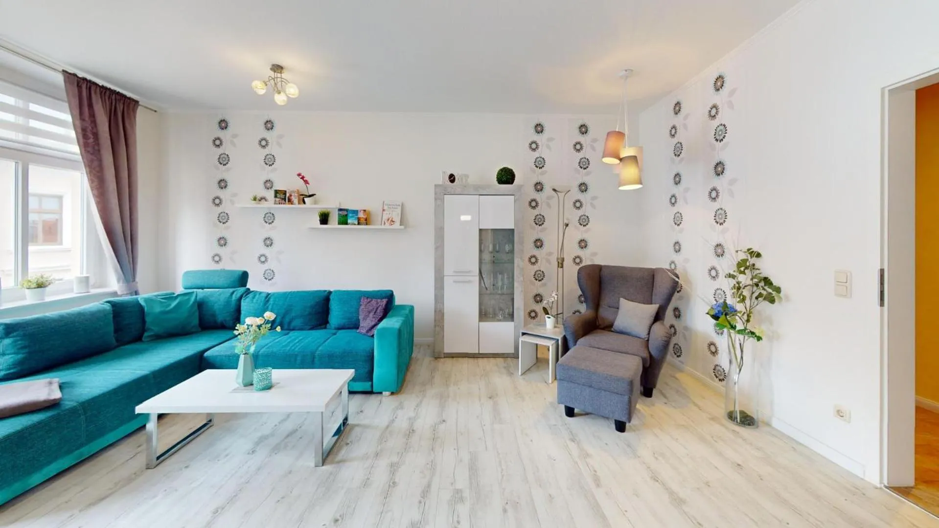 Living room in Apartments am Sund