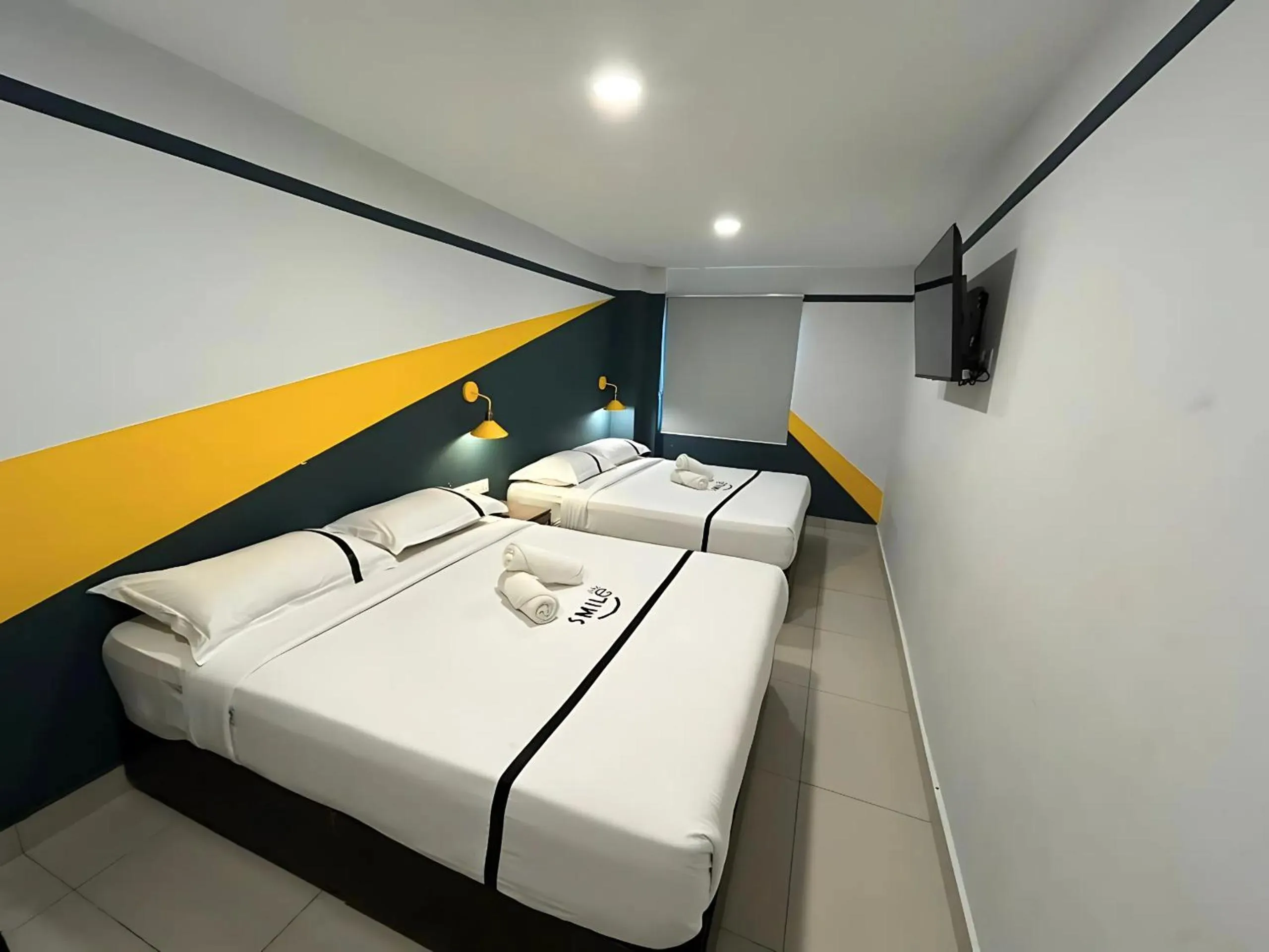 Bed in Smile Hotel Balakong Kajang