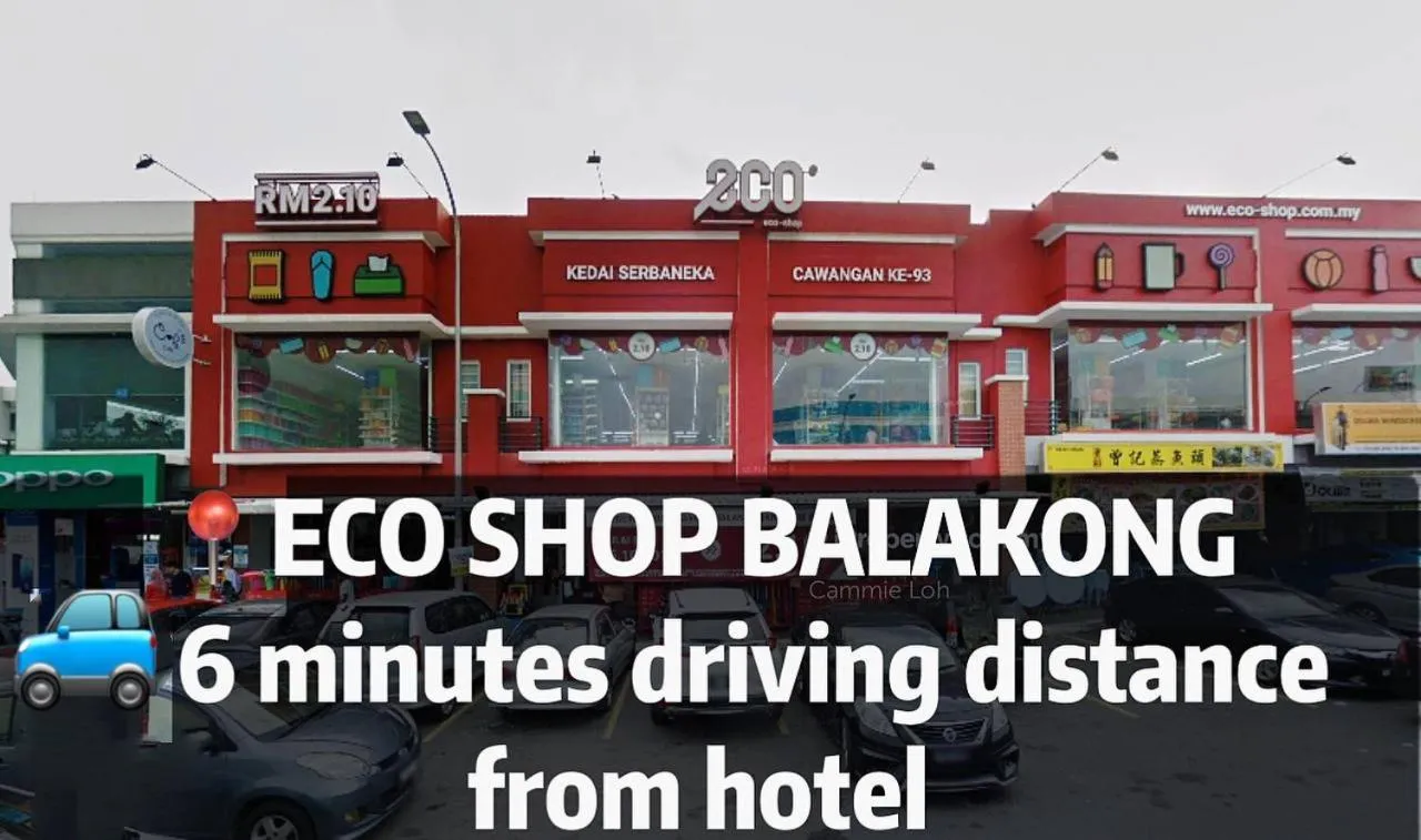 Restaurant/places to eat in Smile Hotel Balakong Kajang