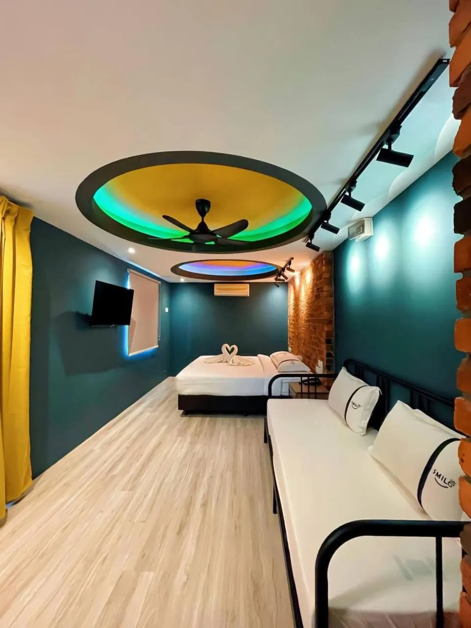 Bed in Smile Hotel Balakong Kajang