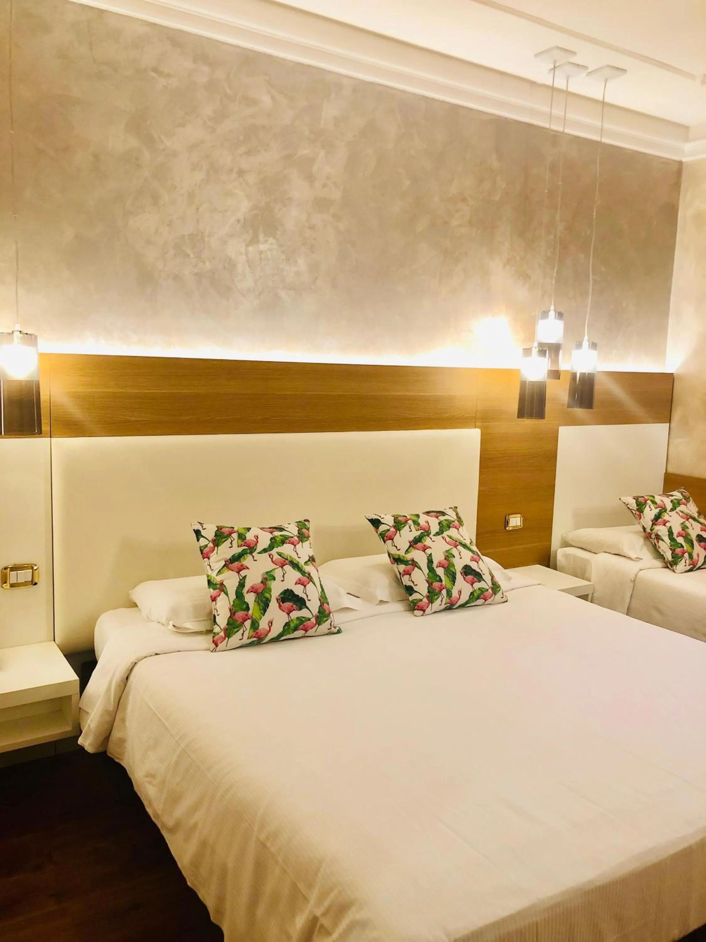 Bedroom, Bed in Hotel Mythos