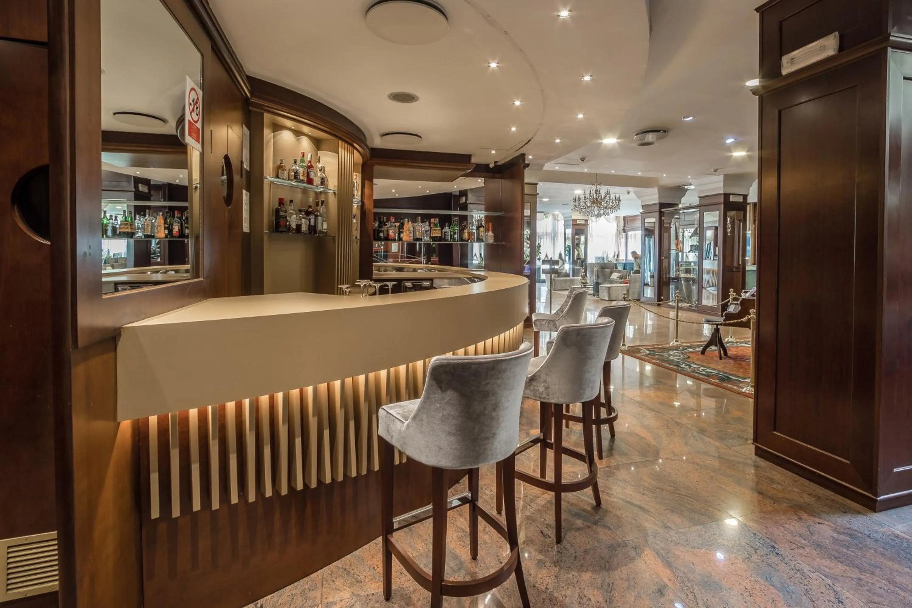 Lounge or bar in Hotel Mythos