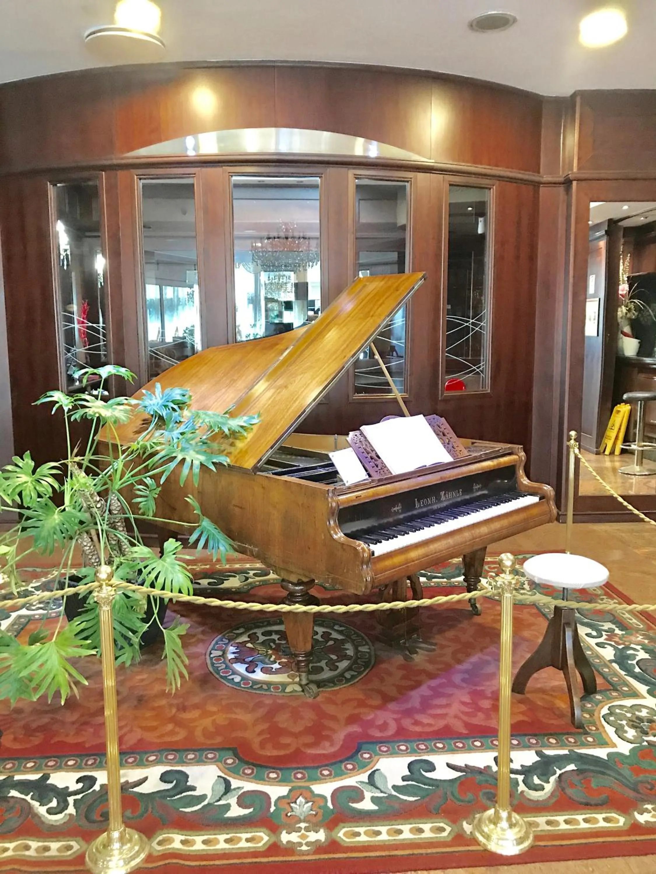 Decorative detail in Hotel Mythos