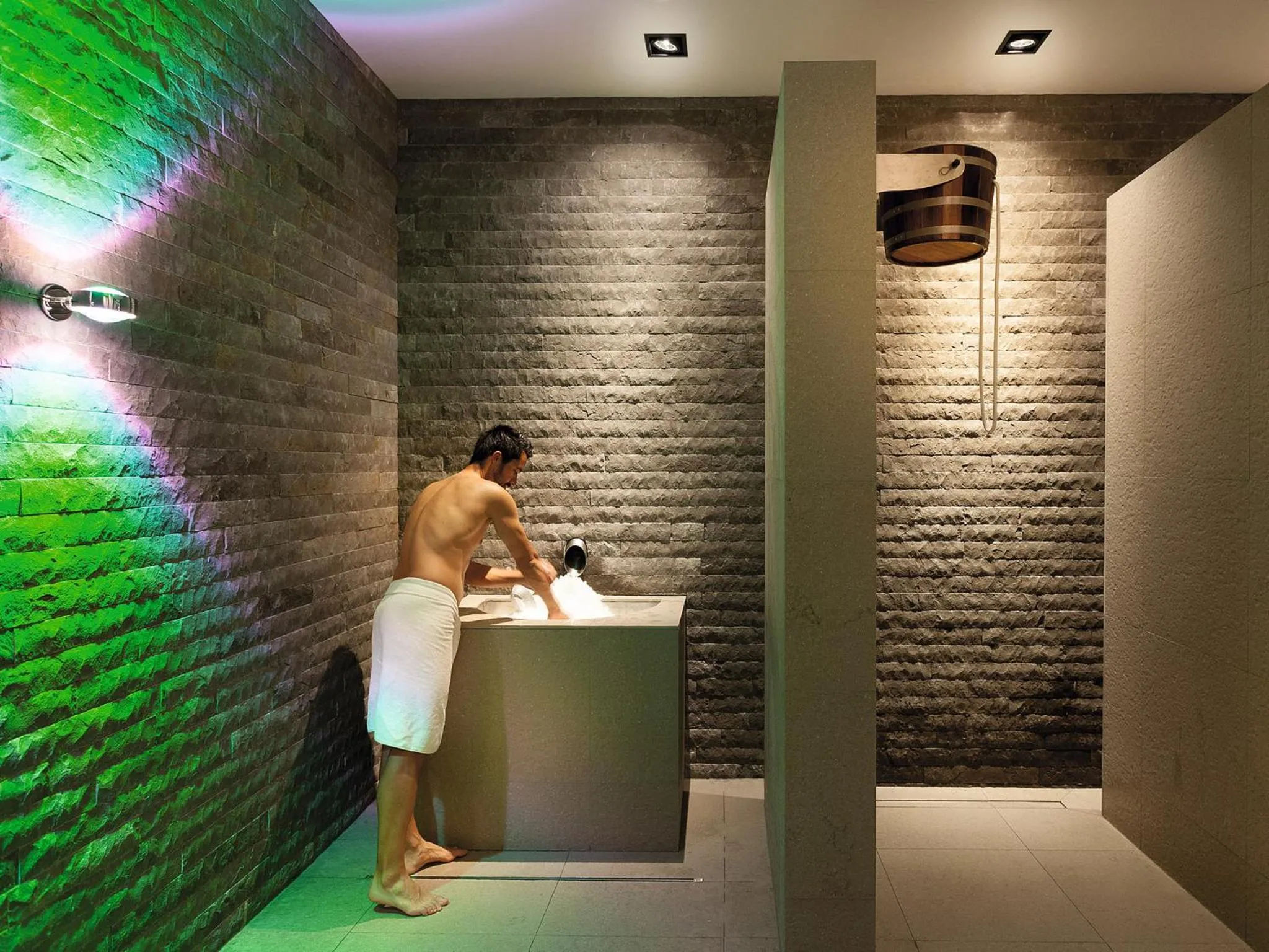 Spa and wellness centre/facilities in Dolomitengolf Hotel & Spa
